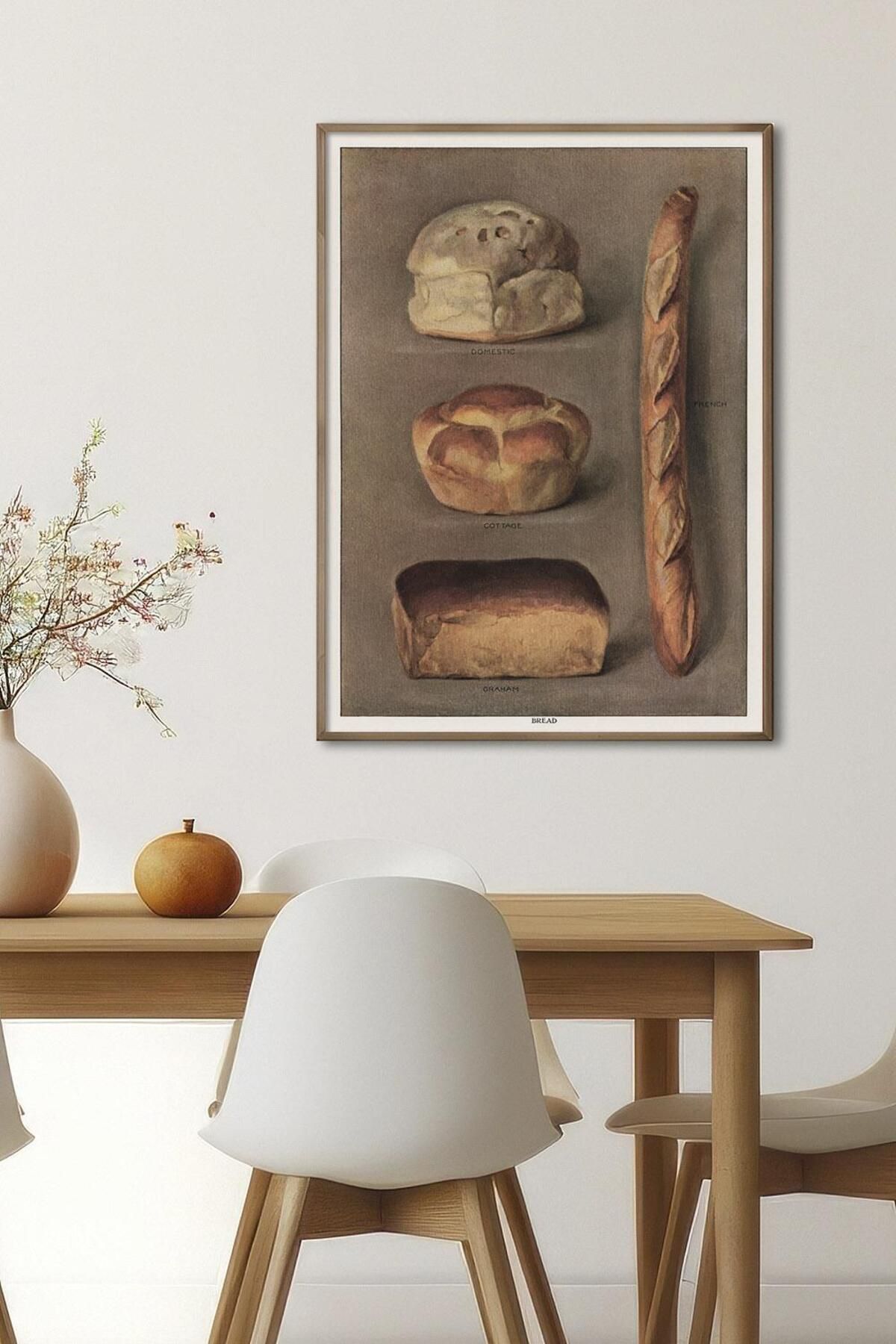 Artavessa Tek Parça Ahşap Çerçeve Görünümlü Pantene Renk Serisi MDF Tablo 20x30 cm - Model 18
