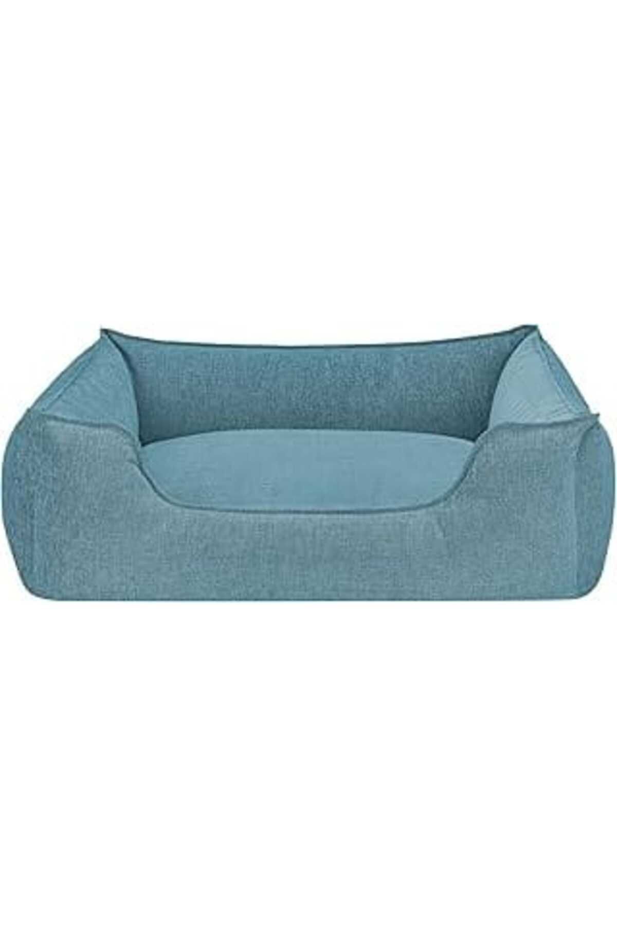 Pazarcan Pet Comfort Alpha Mirandus Turkuaz Köpek Yatağı L 85X105Cm