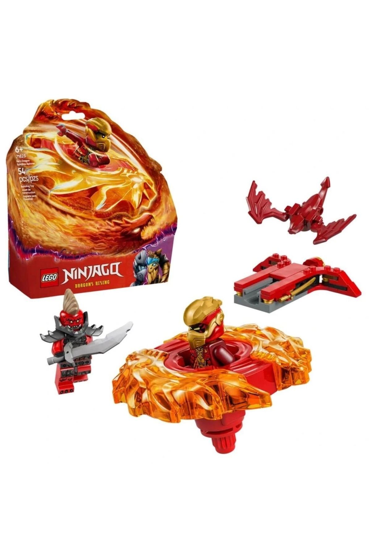 OurStyles 71823 Lego Ninjago Kai Ejderha Spinjitzu parça + yaş
