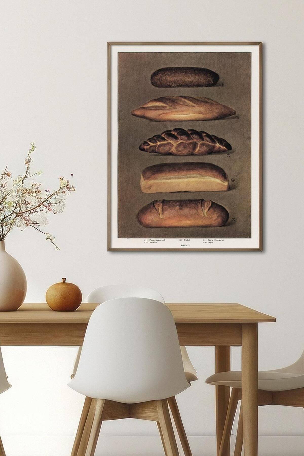 Artavessa Tek Parça Ahşap Çerçeve Görünümlü Pantene Renk Serisi MDF Tablo 20x30 cm - Model 17