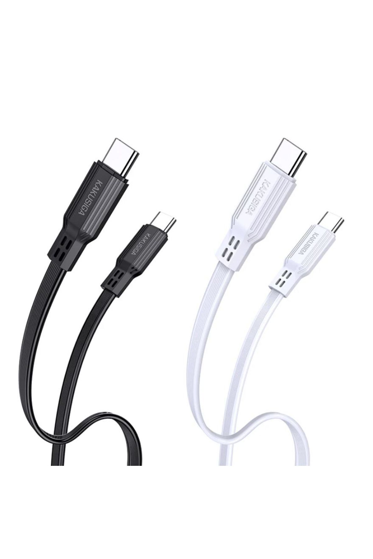 REDz Accessories-Cablu KSC-808, Tip-C la Tip-C, Compatibil cu iPhone 15/16 și Android, Încărcare rapidă 60W, Alb 4