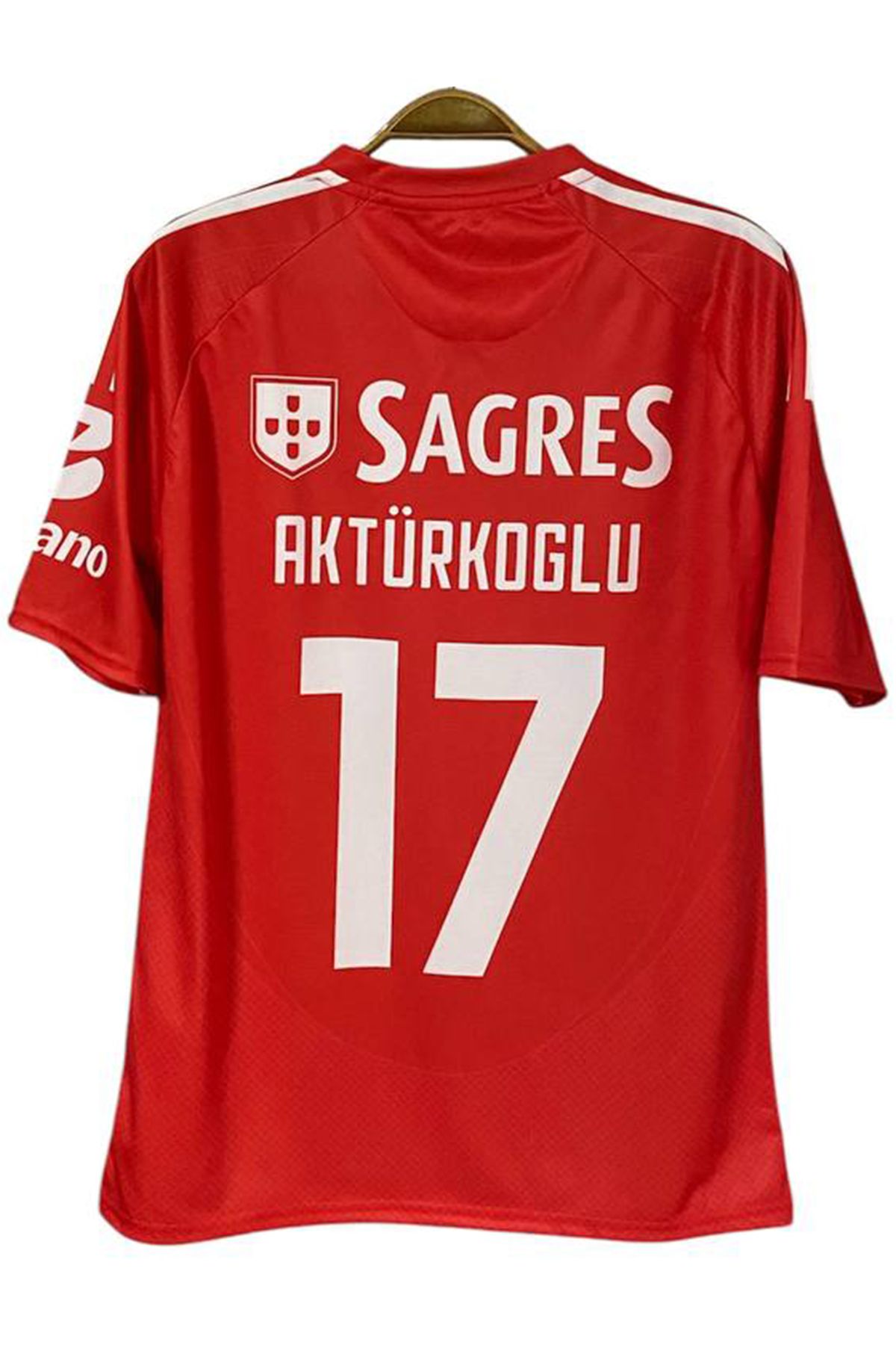 DAYIBALI DÜKKAN DAYIBALI Kerem Aktürkoğlu 2024/25 Kırmızı Kısa Kol İç Saha Forması