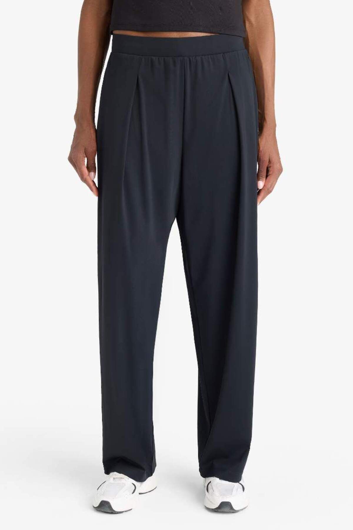DeFacto Yeni Sezon DeFactoFit Straight Fit Geniş Paça Standart Boy Sporcu Pantolon