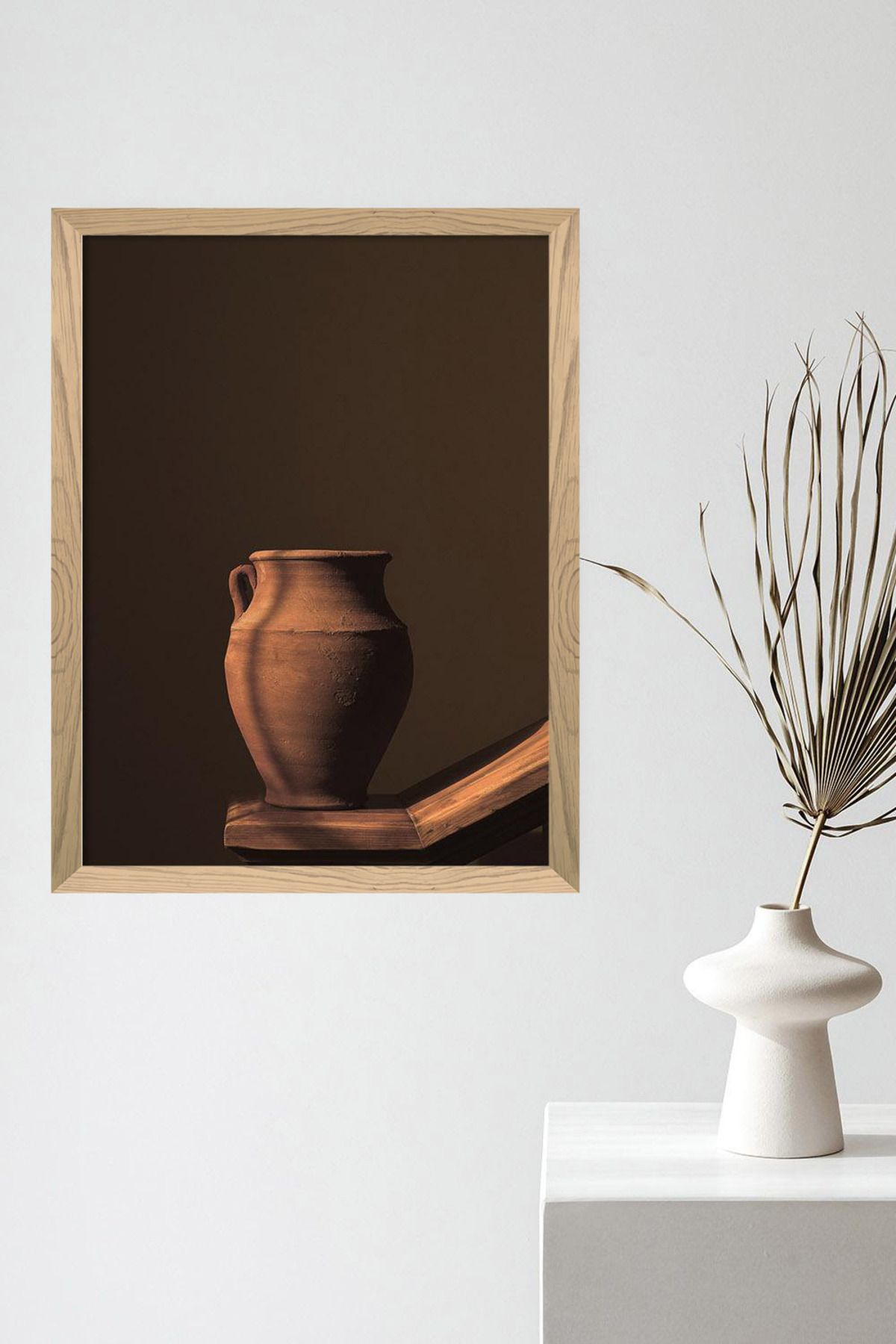 Artavessa Tek Parça Ahşap Çerçeve Görünümlü Pantene Renk Serisi MDF Tablo 20x30 cm - Model 11