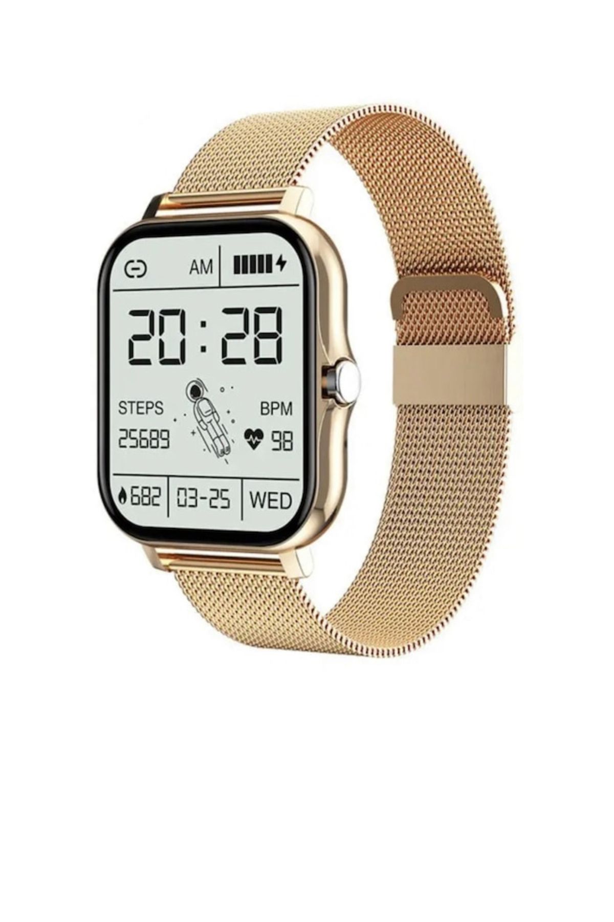 ROHS-® Ceas inteligent de fitness 2 în 1, monitorizare a somnului, activitate fizică, monitorizare a ritmului cardiac 1