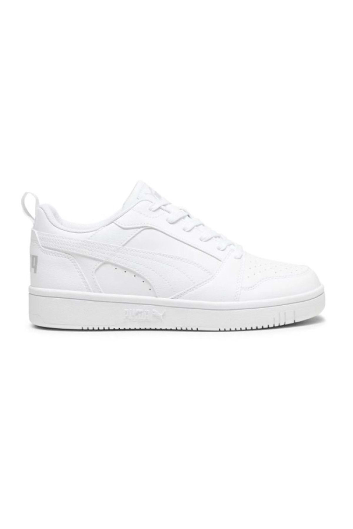 Puma Rebound V6 Low Erkek Beyaz Sneaker Ayakkabı 39232803 - Puma - Beyaz - ST02831-Beyaz-42.5