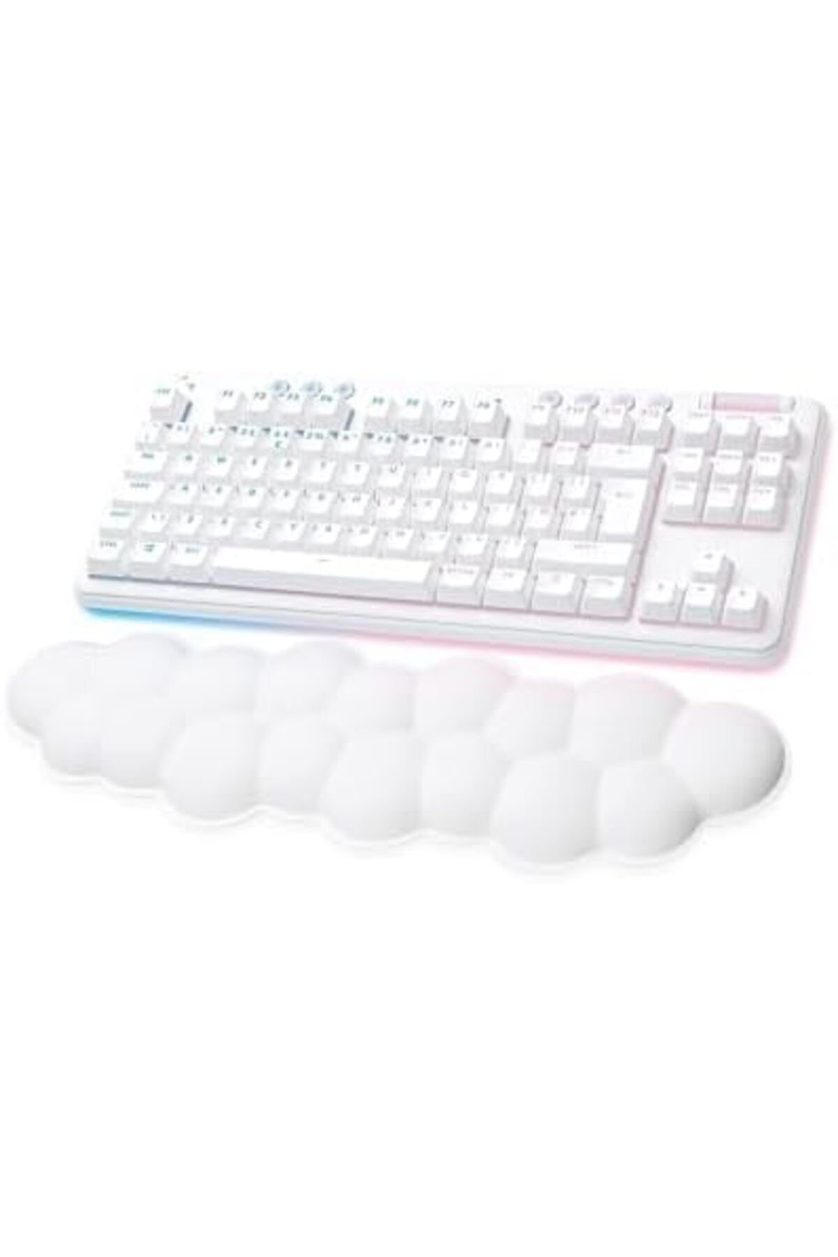 logitech-لوحة مفاتيح الألعاب الميكانيكية اللاسلكية Logitech G715 - RGB Lightsync وLightspeed وTactile GX Brown S 2