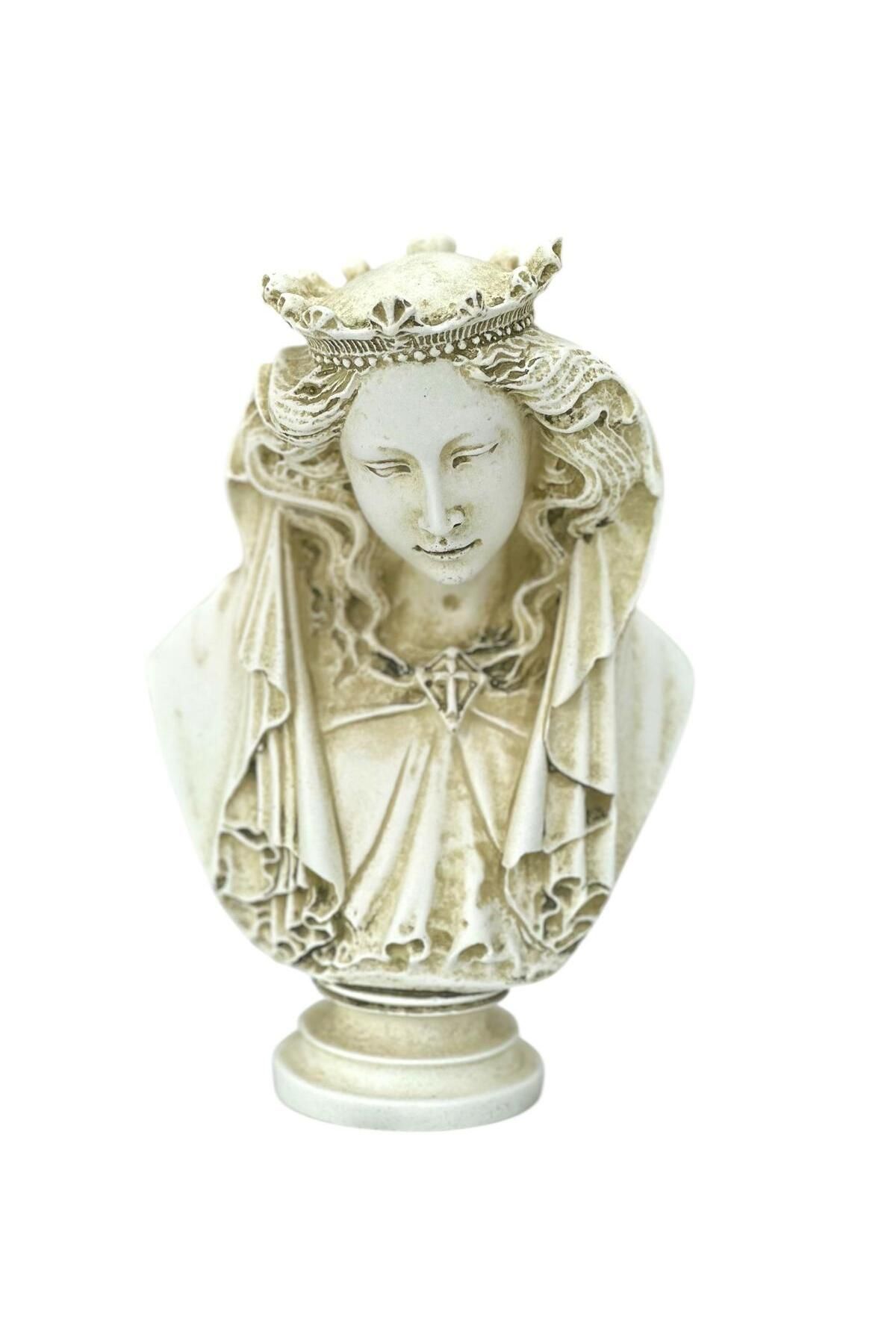 iva art design MERYEMANA (VİRGİN MARY) POLYESTER HEYKEL 25 CM