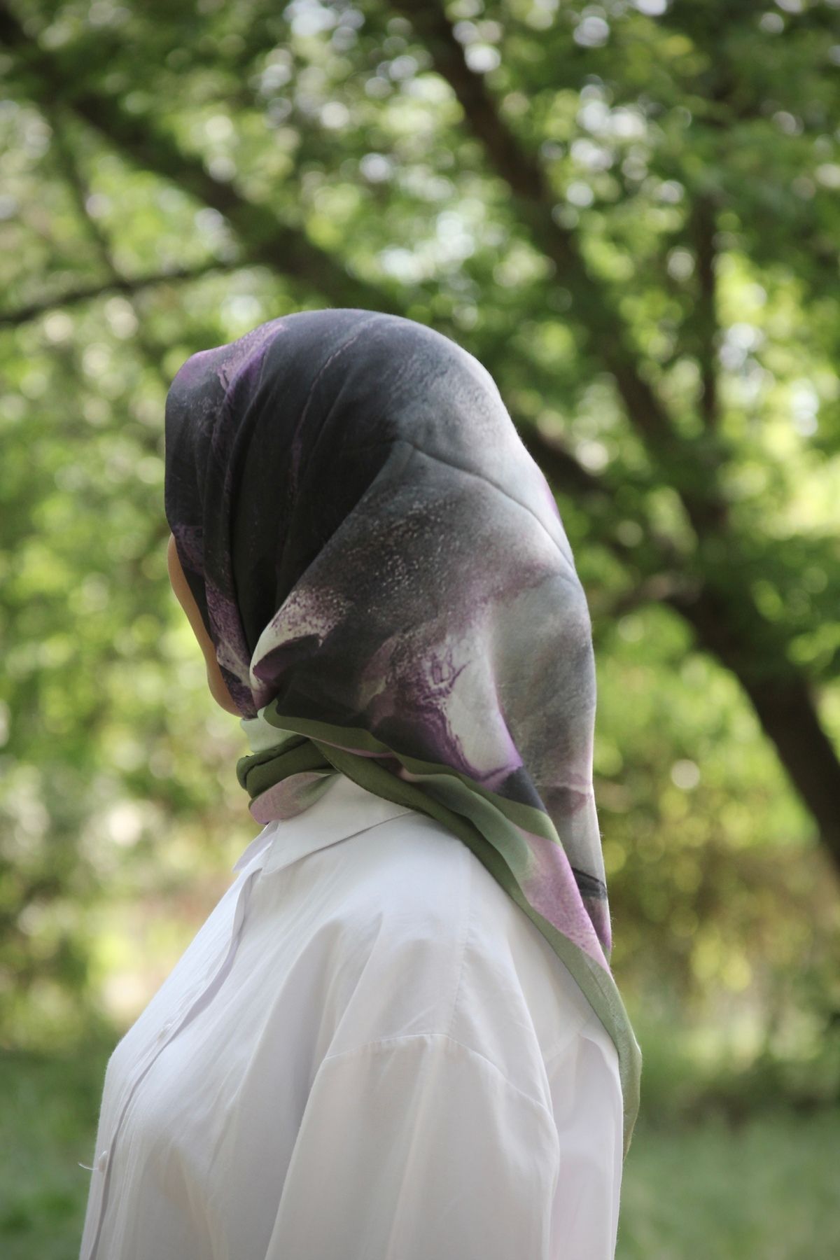 SARA SCARFS SOYUT DESEN EŞARP