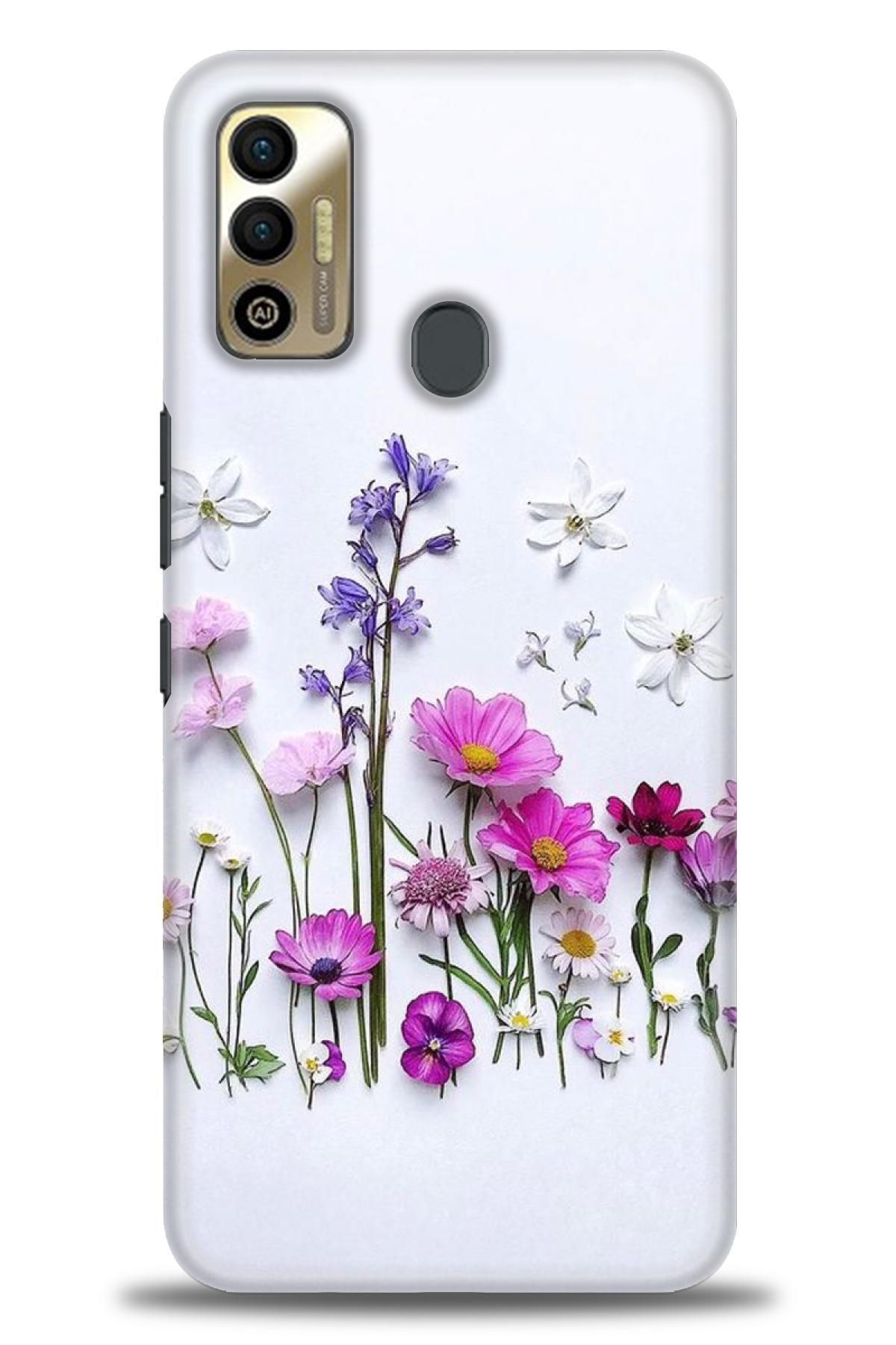 TECNO Spark 7 / 7T İle Uyumlu HD Baskılı Kılıf - Karışık Seri - 731