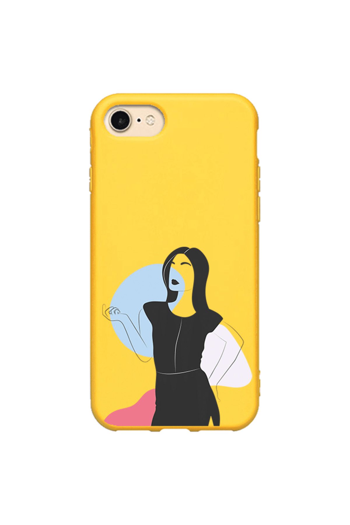 Royaleks iPhone 7 Lansman Kılıf - Art Woman 1