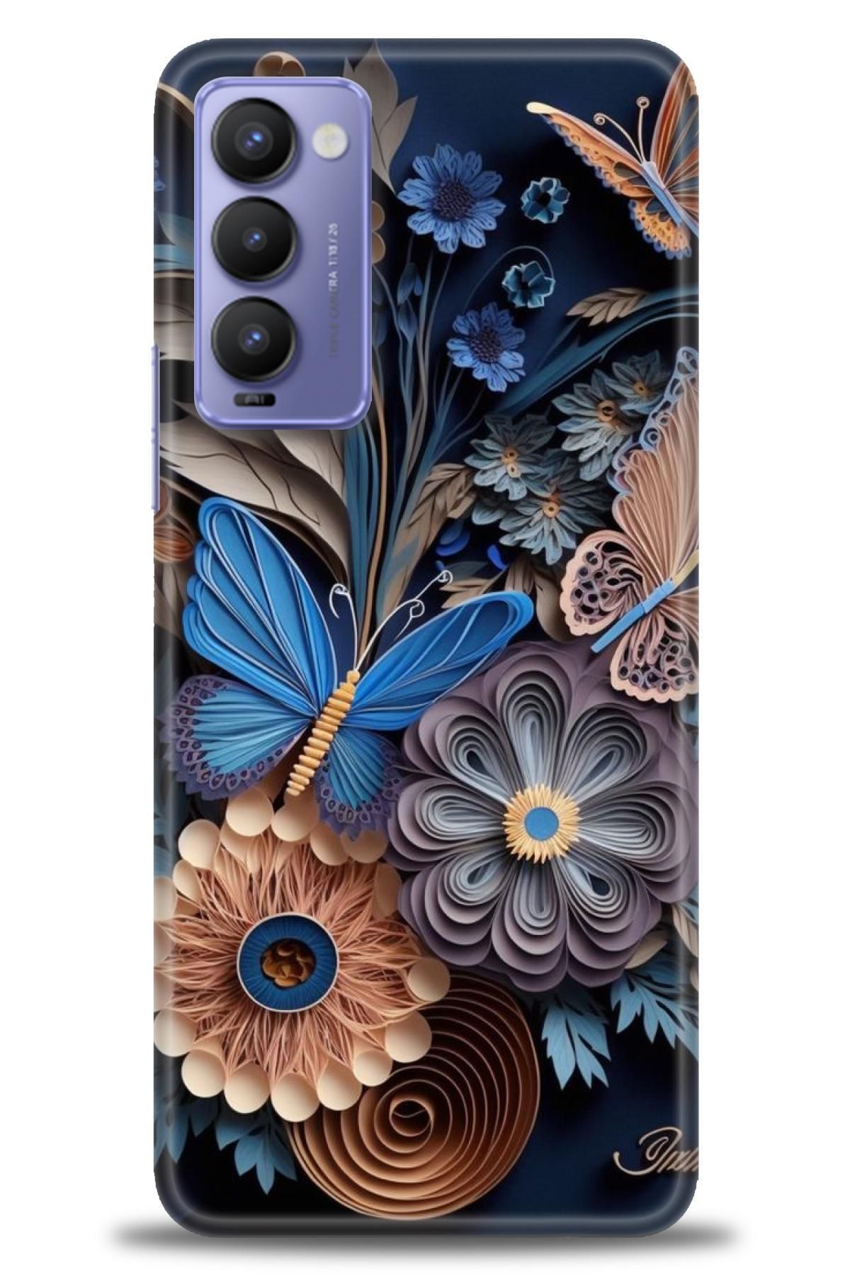TECNO Camon 18 / 18P (CH6n - CH7n ) İle Uyumlu HD Baskılı Kılıf - Karışık Seri - 351