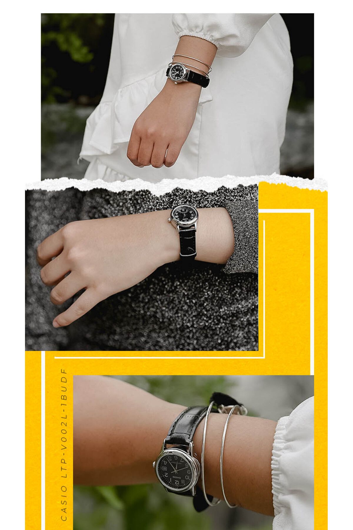 Casio-Ceas Dama, Casio, Collection LTP-V0 LTP-V002L-1A 3
