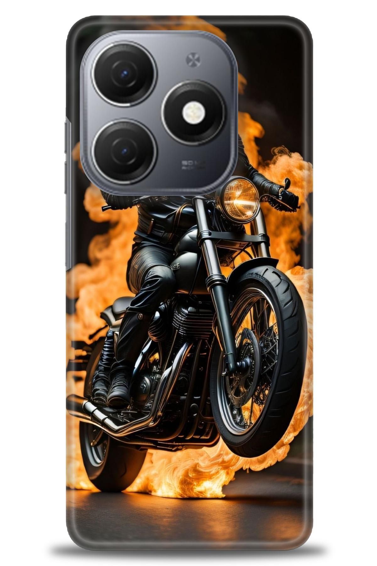 TECNO Spark 20 Pro İle Uyumlu HD Baskılı Kılıf - Karışık Seri - 571