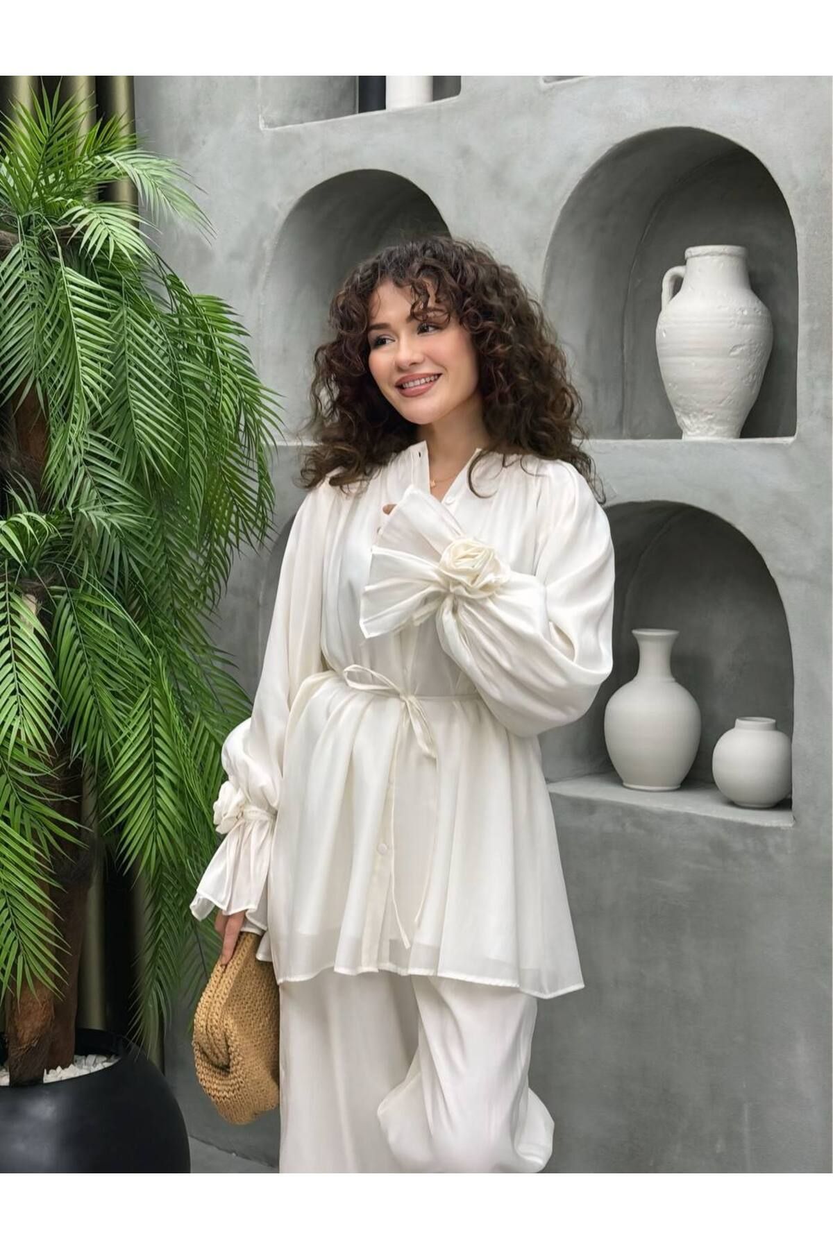 Makarina KADIN PREMİUM KALİTE PAMUK VUAL TAKIM
