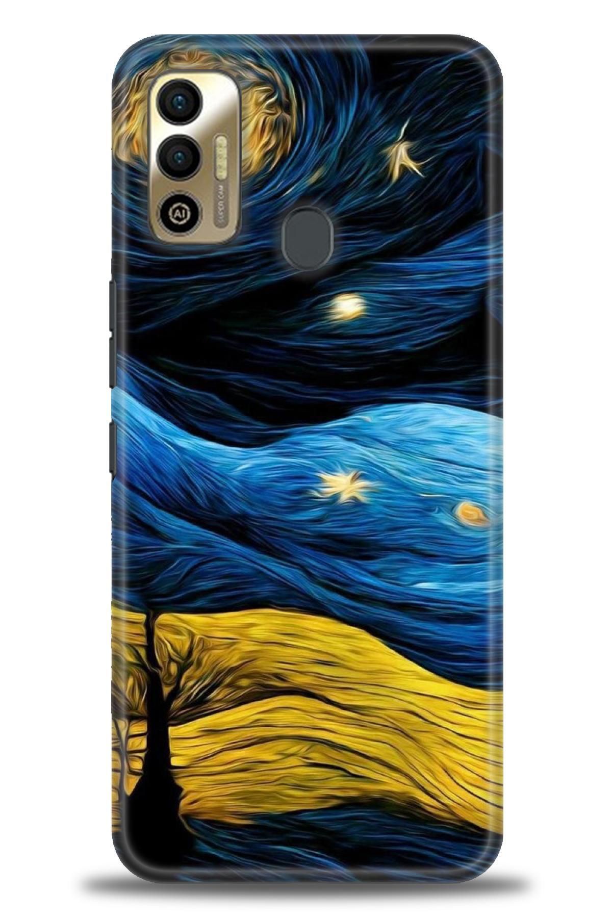 TECNO Spark 7 / 7T İle Uyumlu HD Baskılı Kılıf - Karışık Seri - 721
