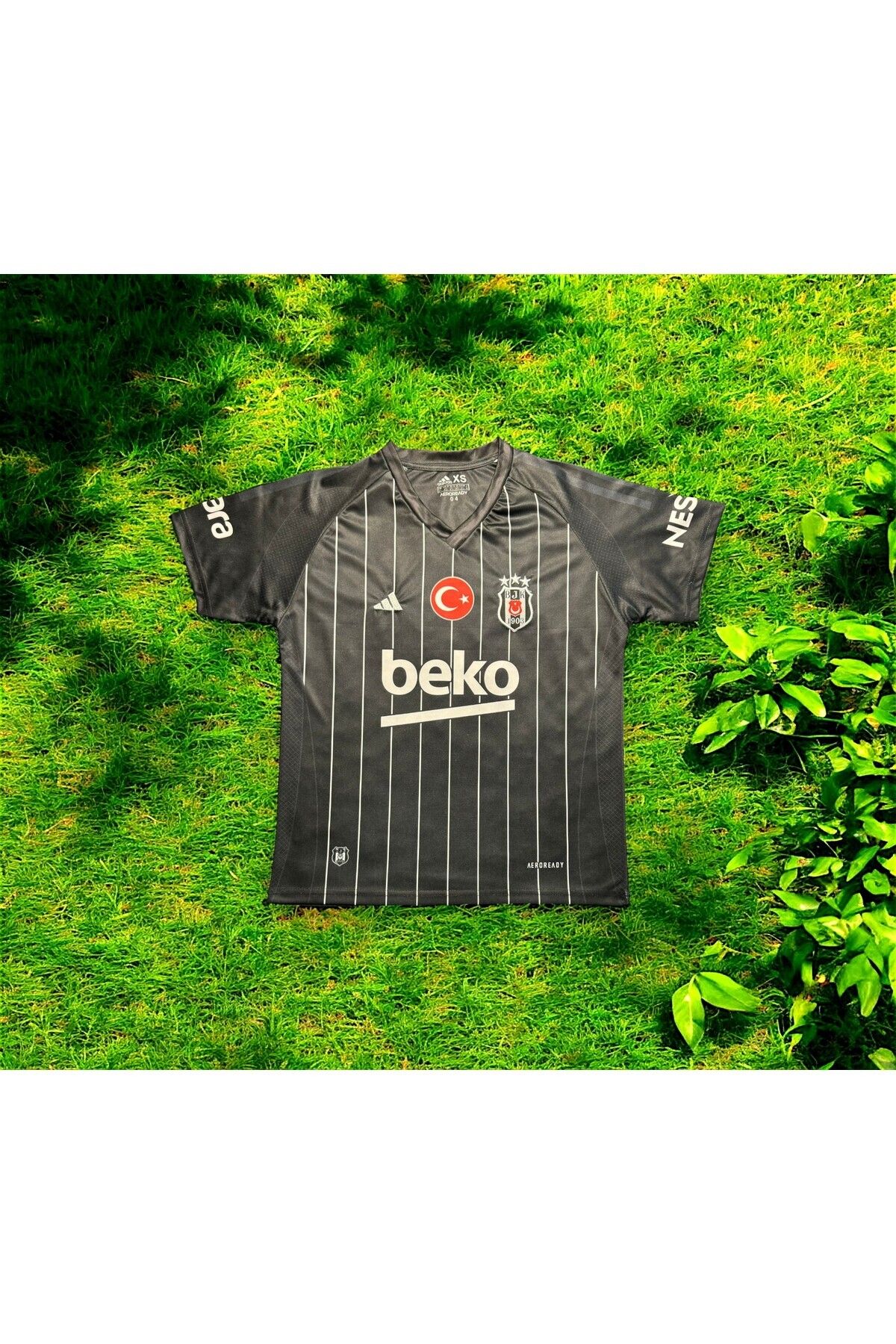 FORMALİSTAN B'êşiktâş- 24/25 Yeni Sezon Isimsiz Yetişkin Forması - Siyah