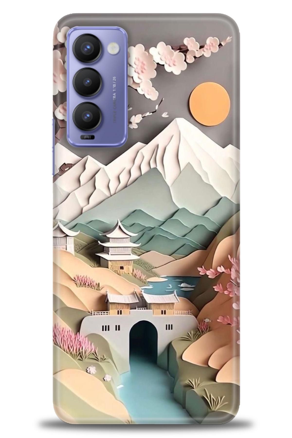 TECNO Camon 18 / 18P (CH6n - CH7n ) İle Uyumlu HD Baskılı Kılıf - Karışık Seri - 321