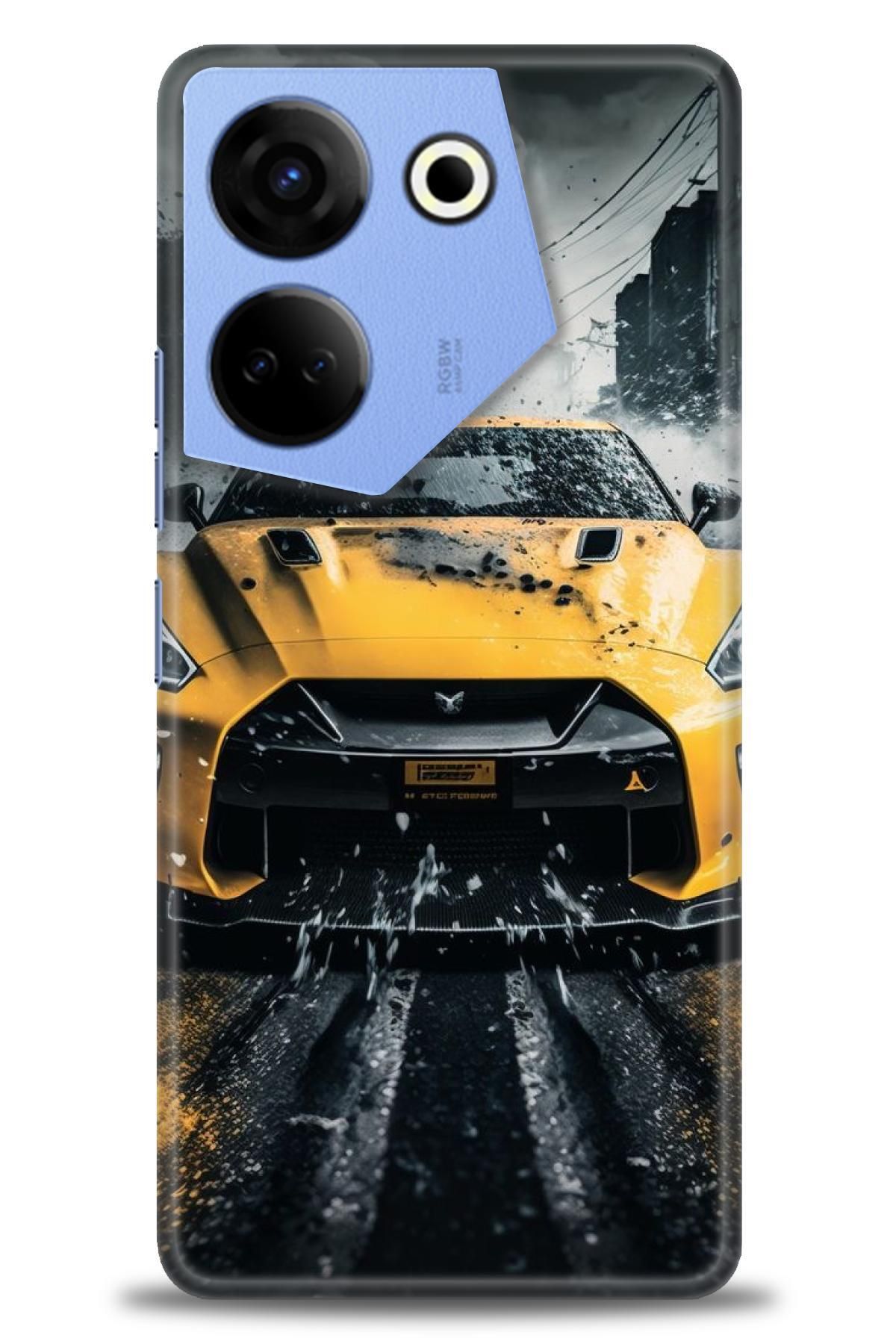 TECNO Camon 20 Pro 4G (CK7n)İle Uyumlu HD Baskılı Kılıf - Karışık Seri - 852