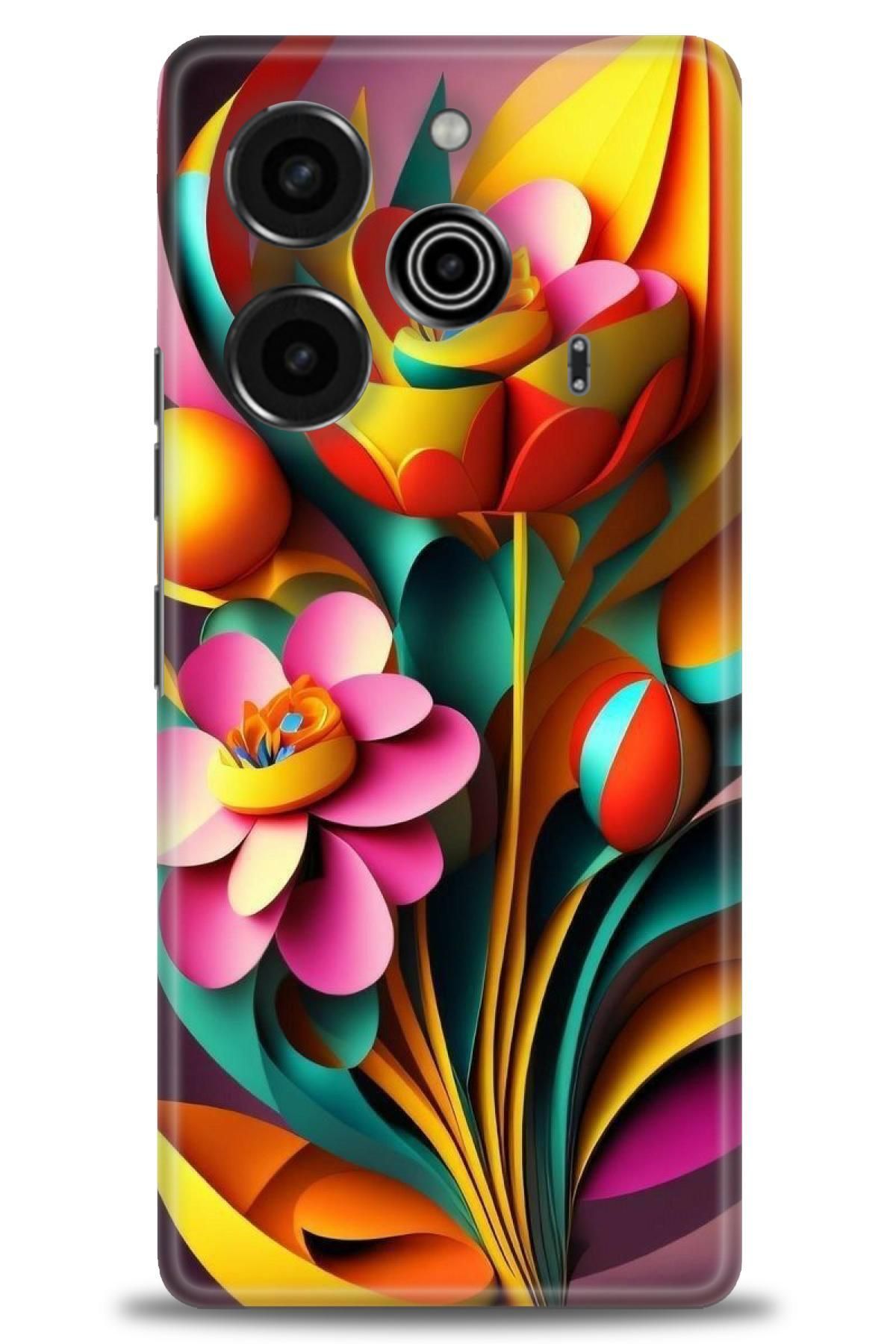 TECNO Pova 6 Pro İle Uyumlu HD Baskılı Kılıf - Karışık Seri - 532
