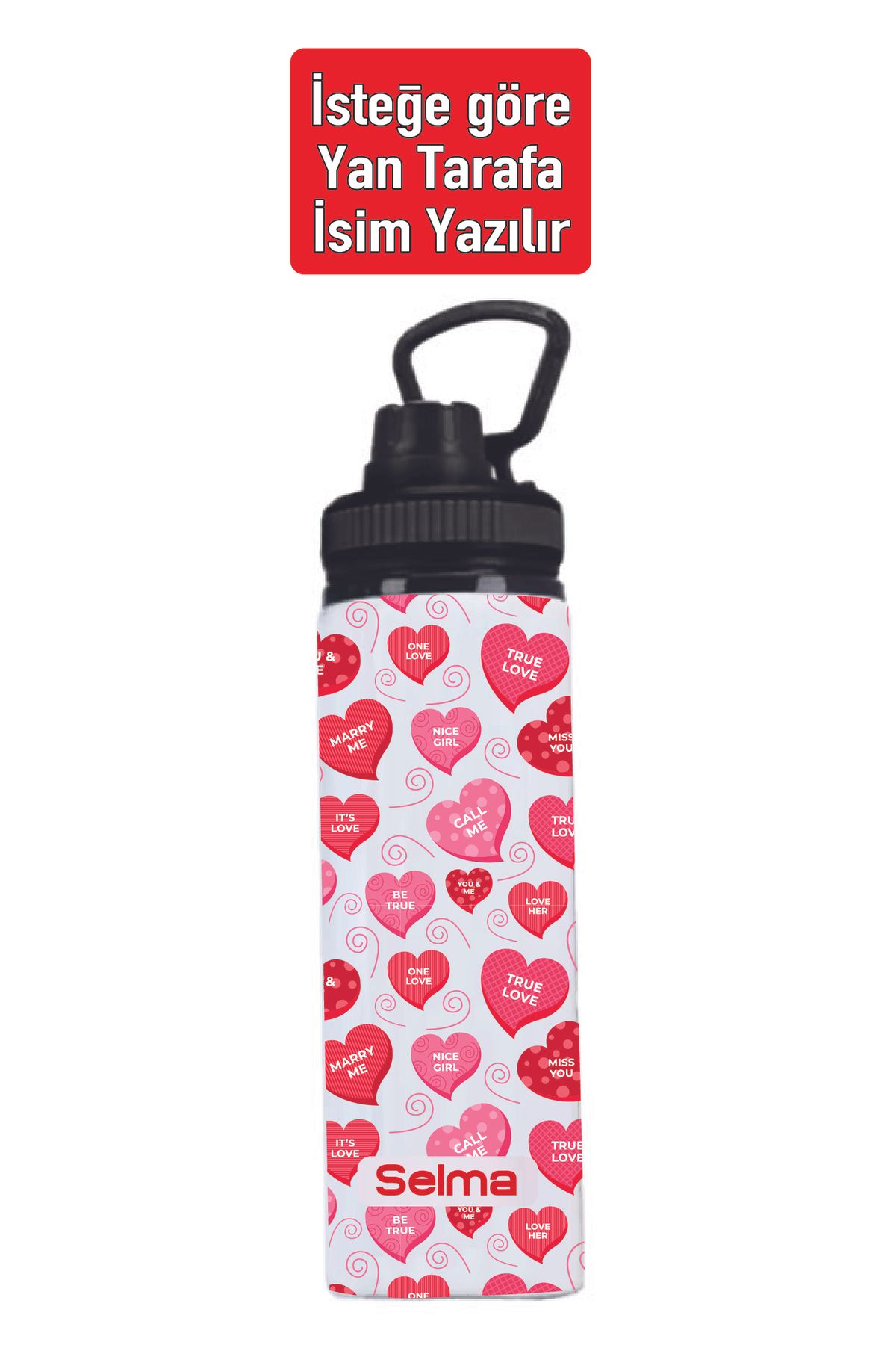 DKDZ SHOP Karma Su Matarası Baskılı 850ml. - 001