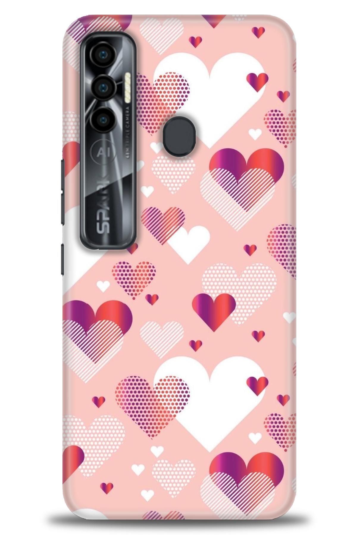 TECNO Spark 7 Pro İle Uyumlu HD Baskılı Kılıf - Karışık Seri - 2
