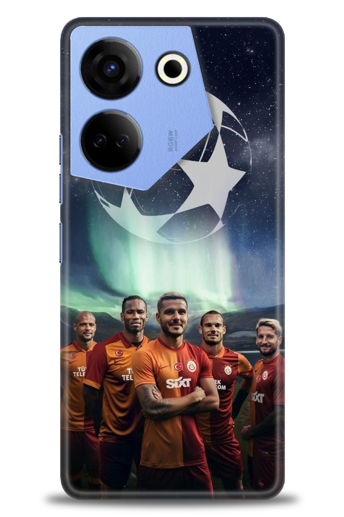 TECNO Camon 20 (CK6n)İle Uyumlu HD Baskılı Kılıf - Karışık Seri - 712