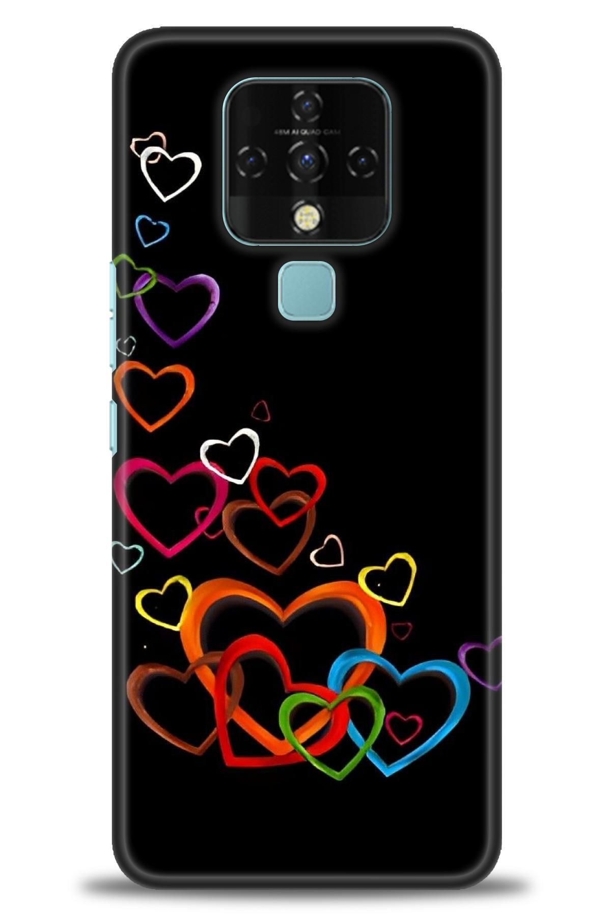 TECNO Camon 16 (CE7j) İle Uyumlu HD Baskılı Kılıf - Karışık Seri - 112