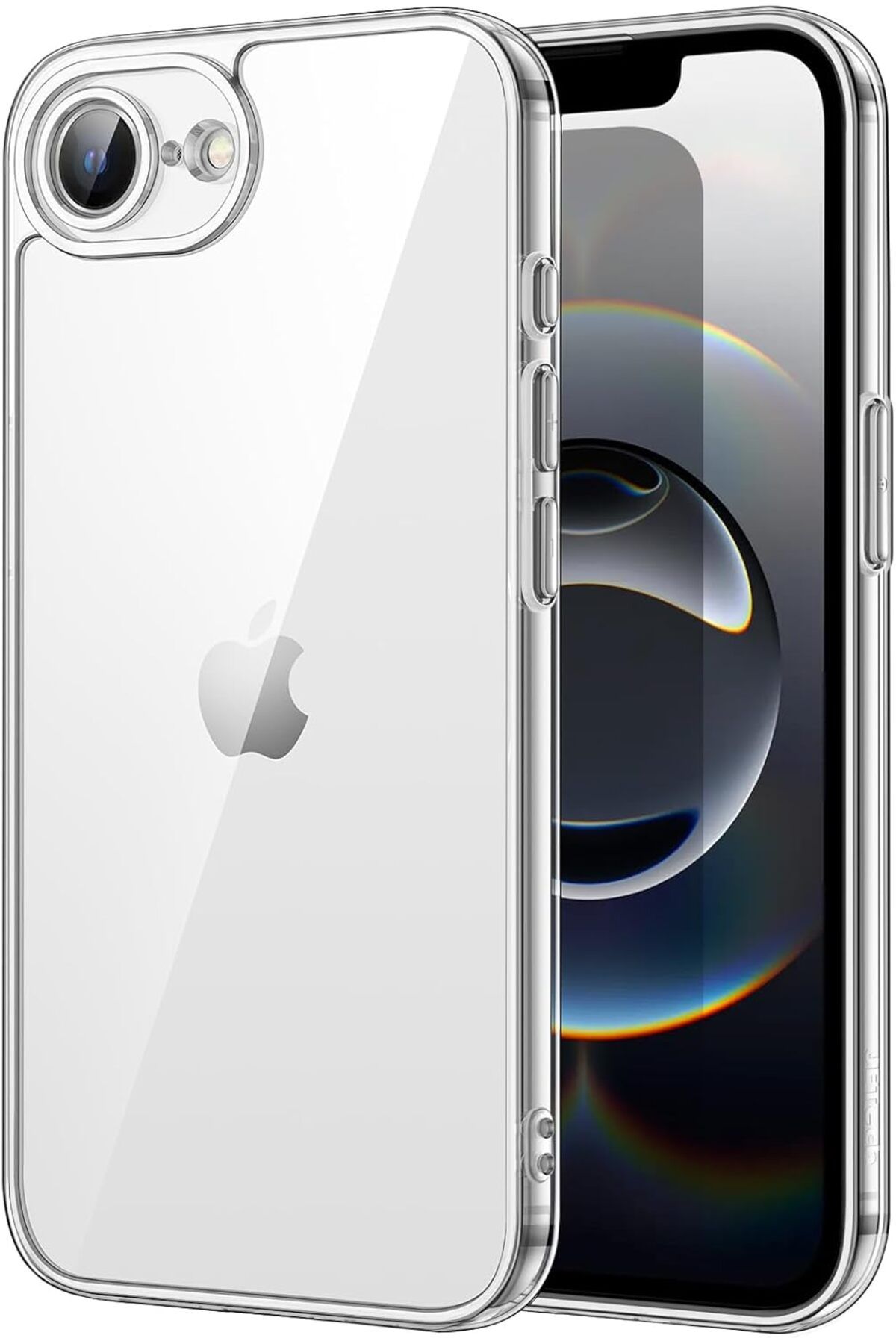 Leybaks Iphone 16E Dayanıklı Kaymaz Şeffaf Silikon Kılıf