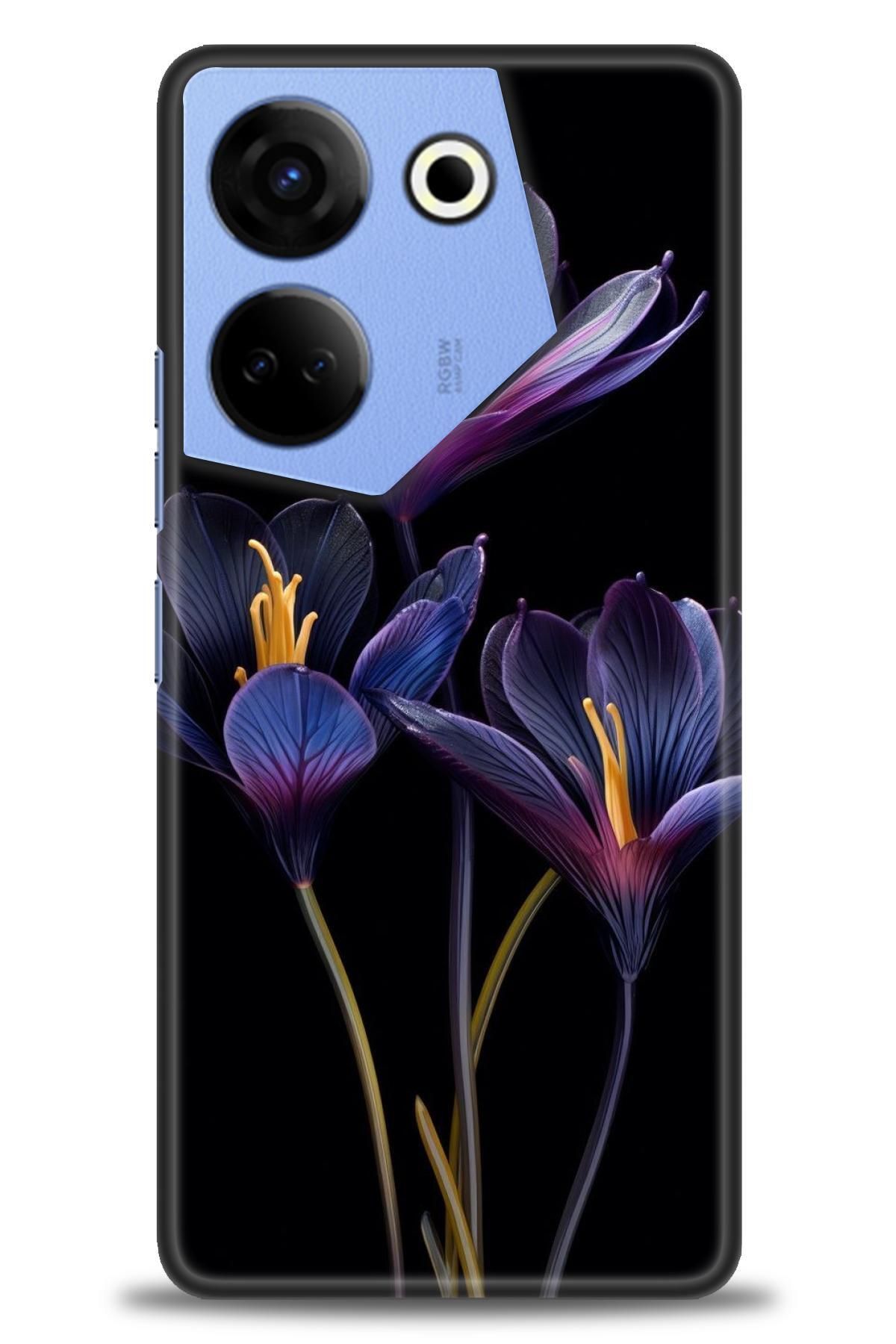 TECNO Camon 20 Pro 4G (CK7n)İle Uyumlu HD Baskılı Kılıf - Karışık Seri - 412