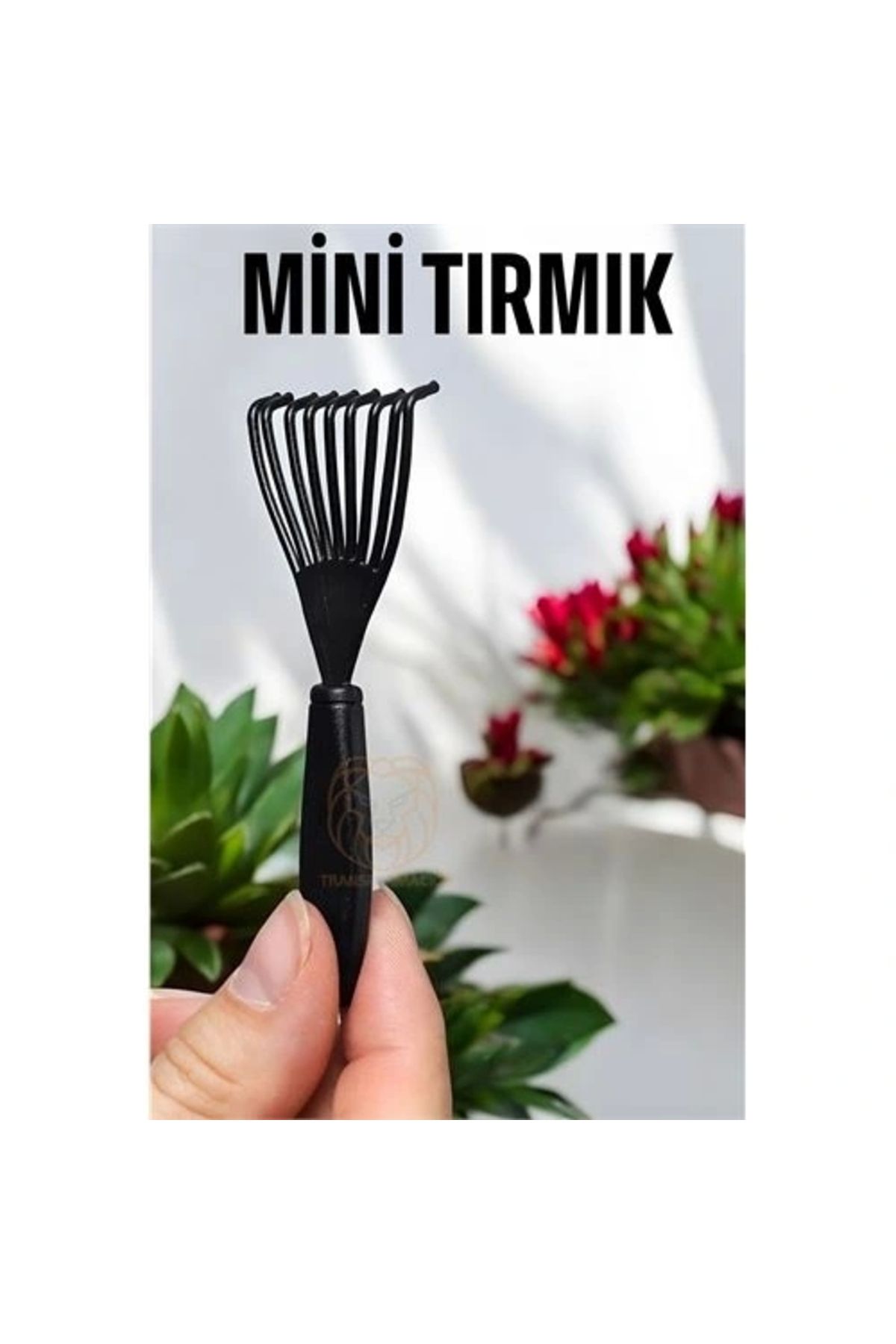OurStyles Çiçek Toprağı Temizleme Tırmığı Mini Tırmık