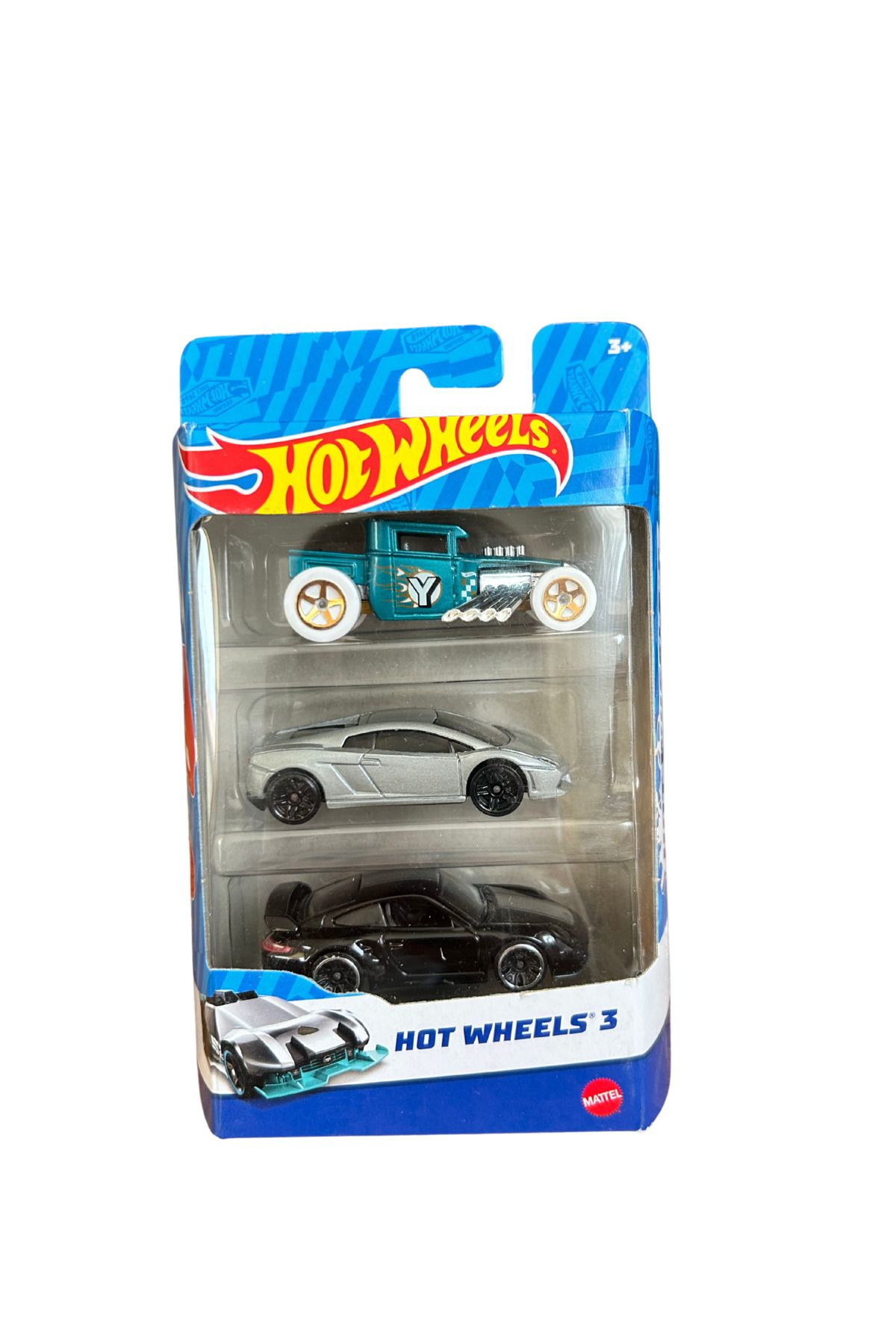 HOT WHEELS 3'LÜ ARABA SETİ