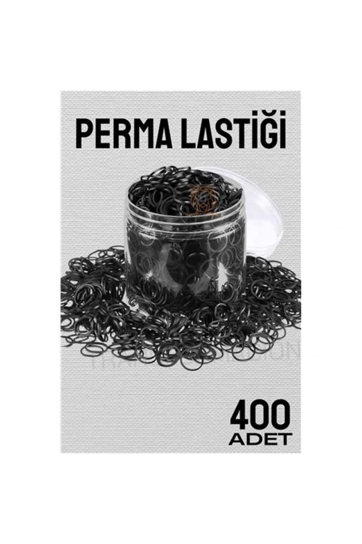 OurStyles Perma Lastiği İnce 400 ADET SİYAH - şık tasarım