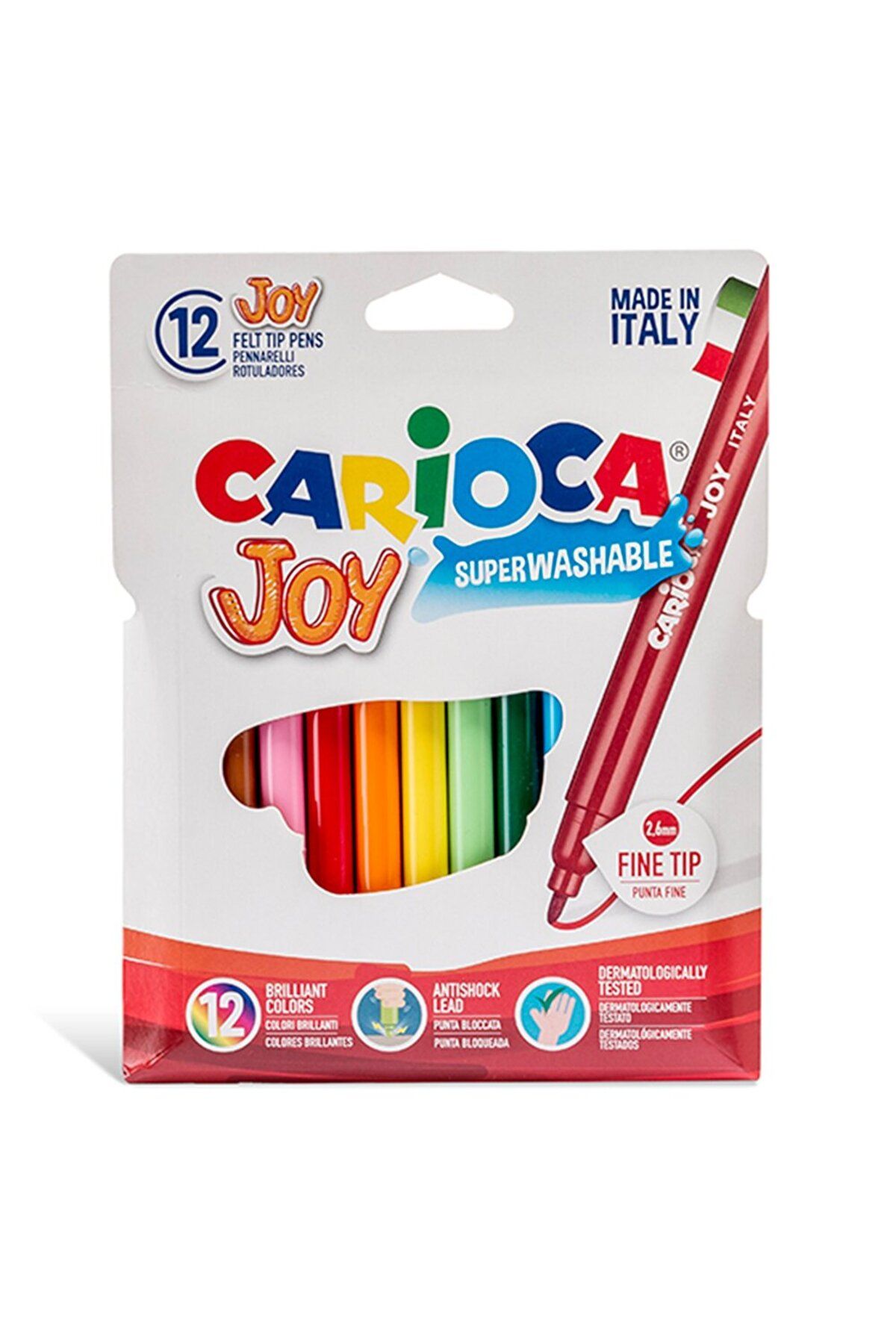 MATMEL Joy Yıkanabilir Keçeli Kalem 12li