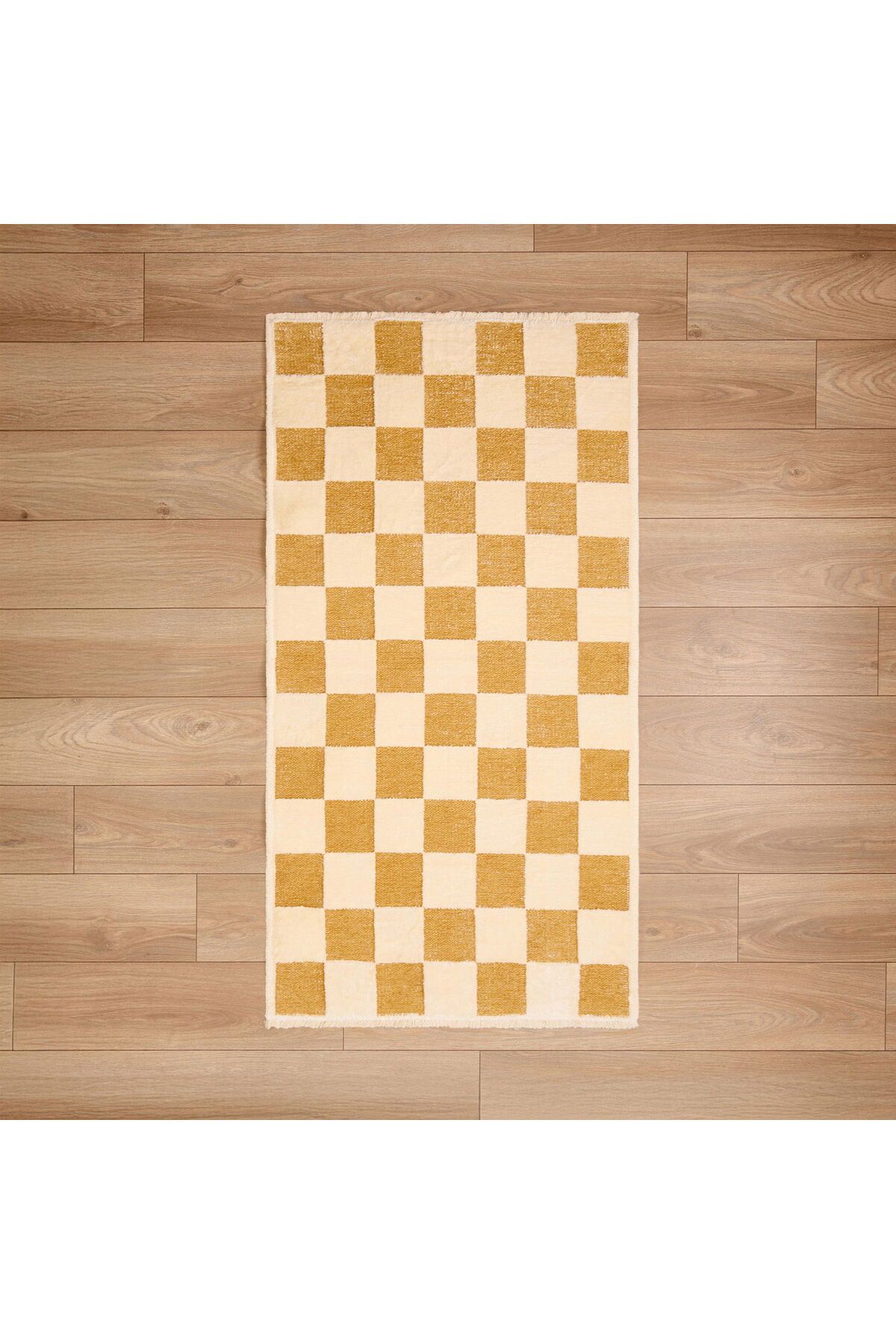 MATMEL Skard Dekoratif Halı - Hardal - 80x150 cm