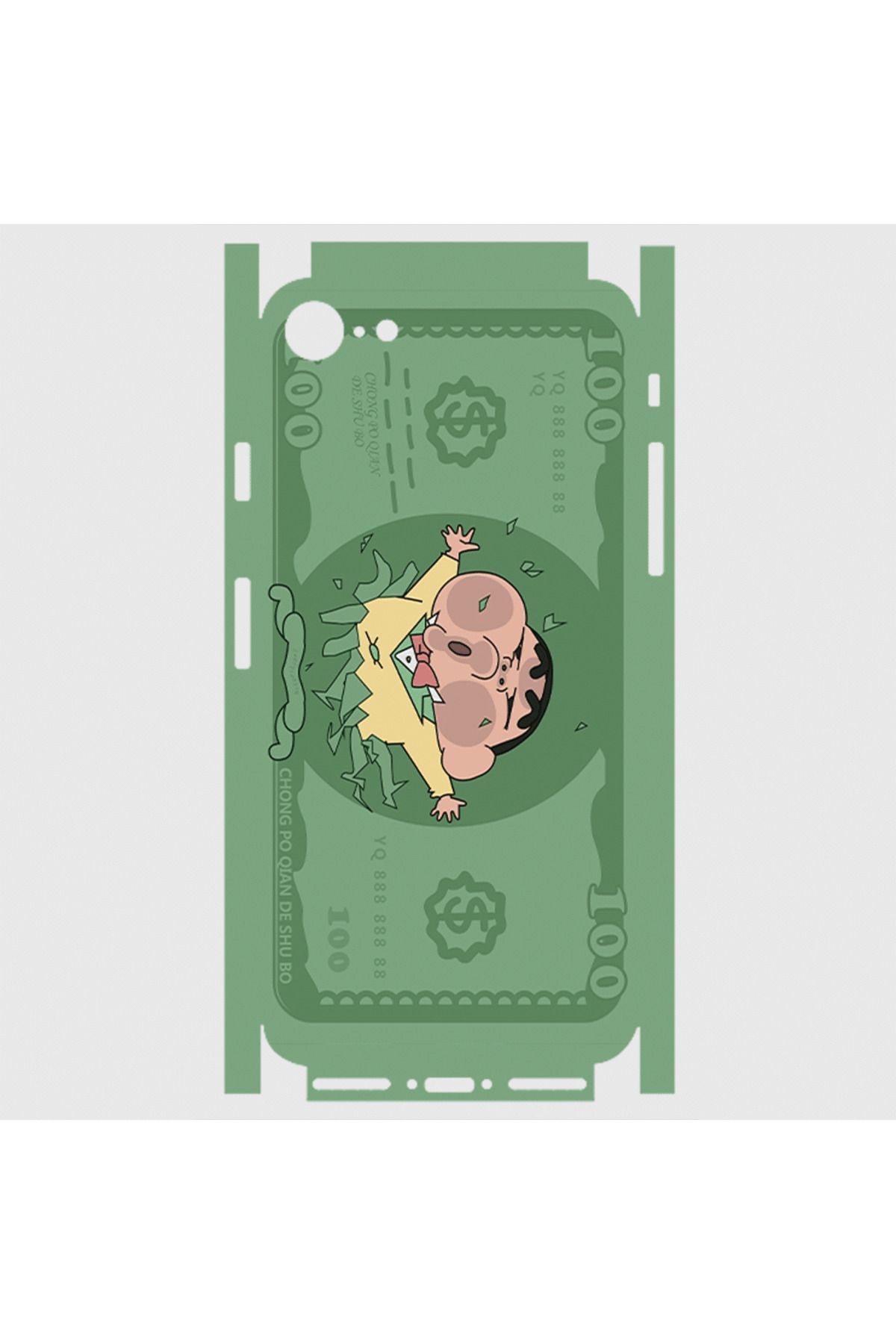 Royaleks iPhone 8 Telefon Kaplama - Dolar