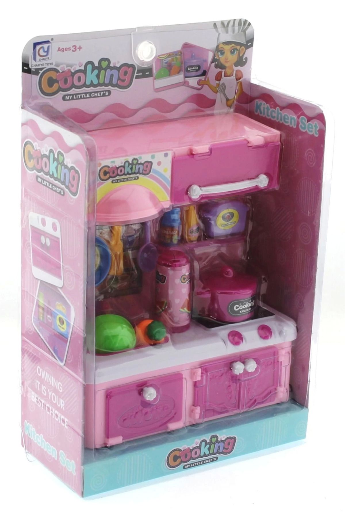 MT29 GİYİM Aksesuarlı Mini Mutfak Seti