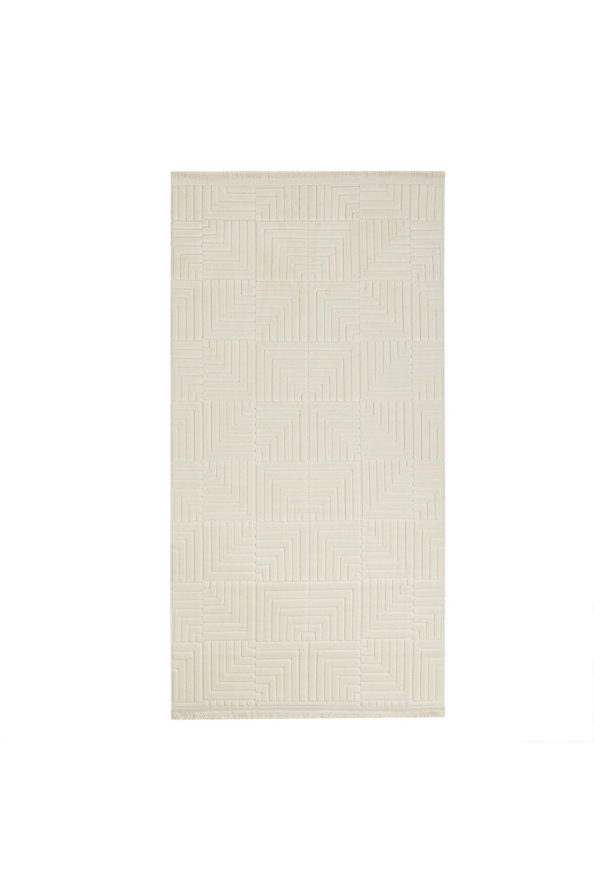 MATMEL Halı Happy Dekoratif Halı - Krem - 80x150 cm