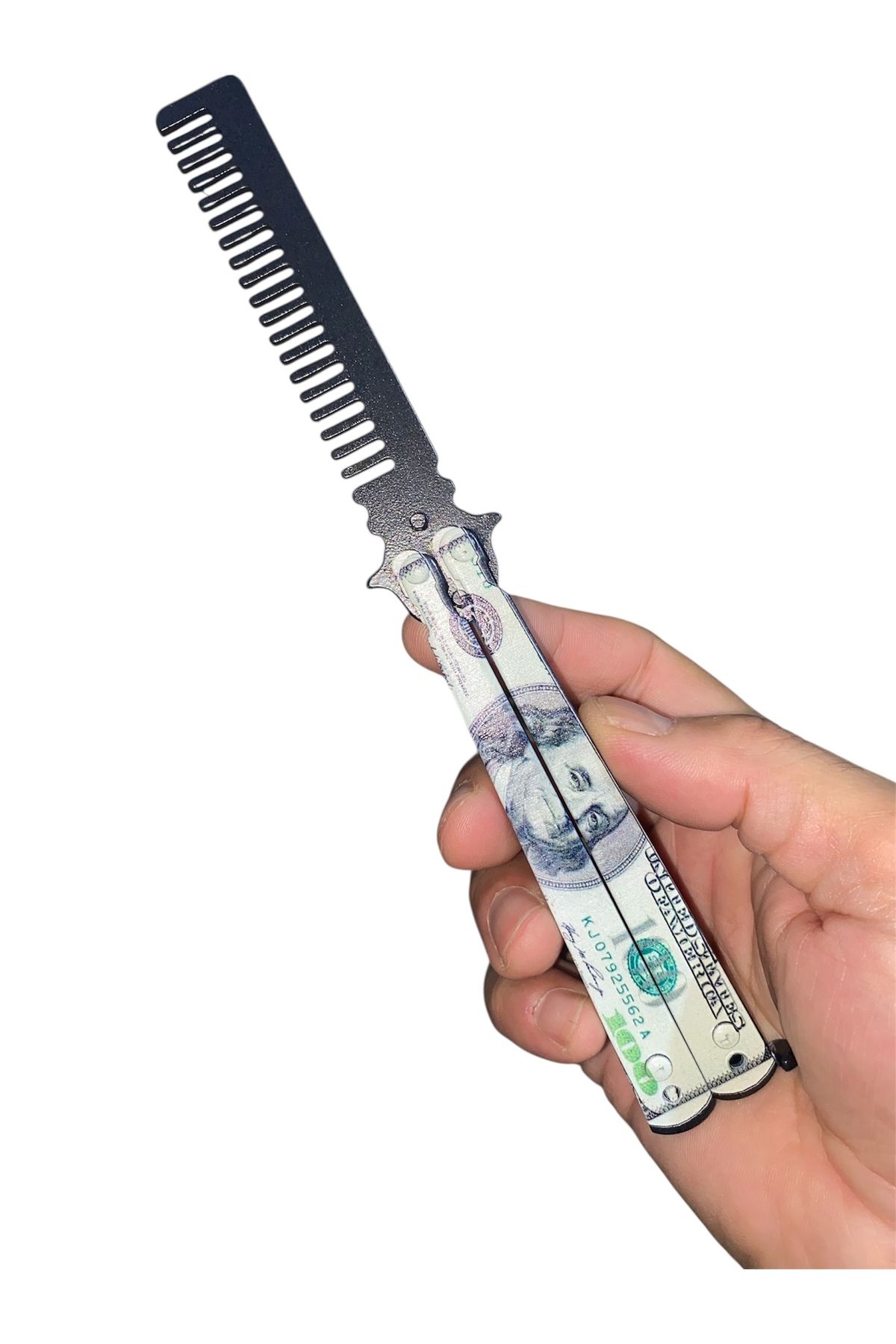 TARIK EXPRESS 21 Cm Metal Dolar Kelebek Tarak Keskin Değildir