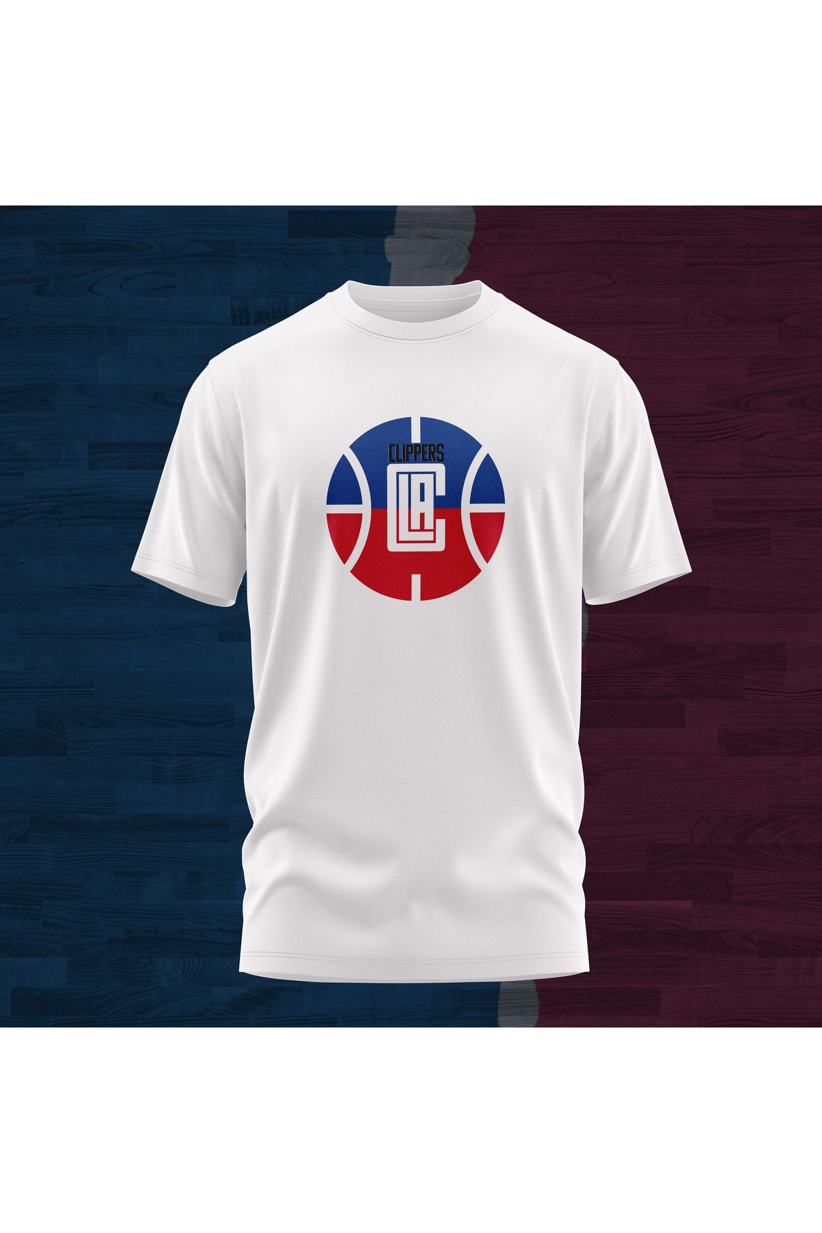 Scudetto T-Shirt LA Clippers Logo Unisex Tişört