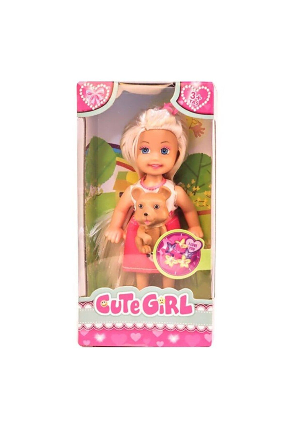 MATMEL Mega Oyuncak Cute Girl Sevimli Bebek 12 Parça