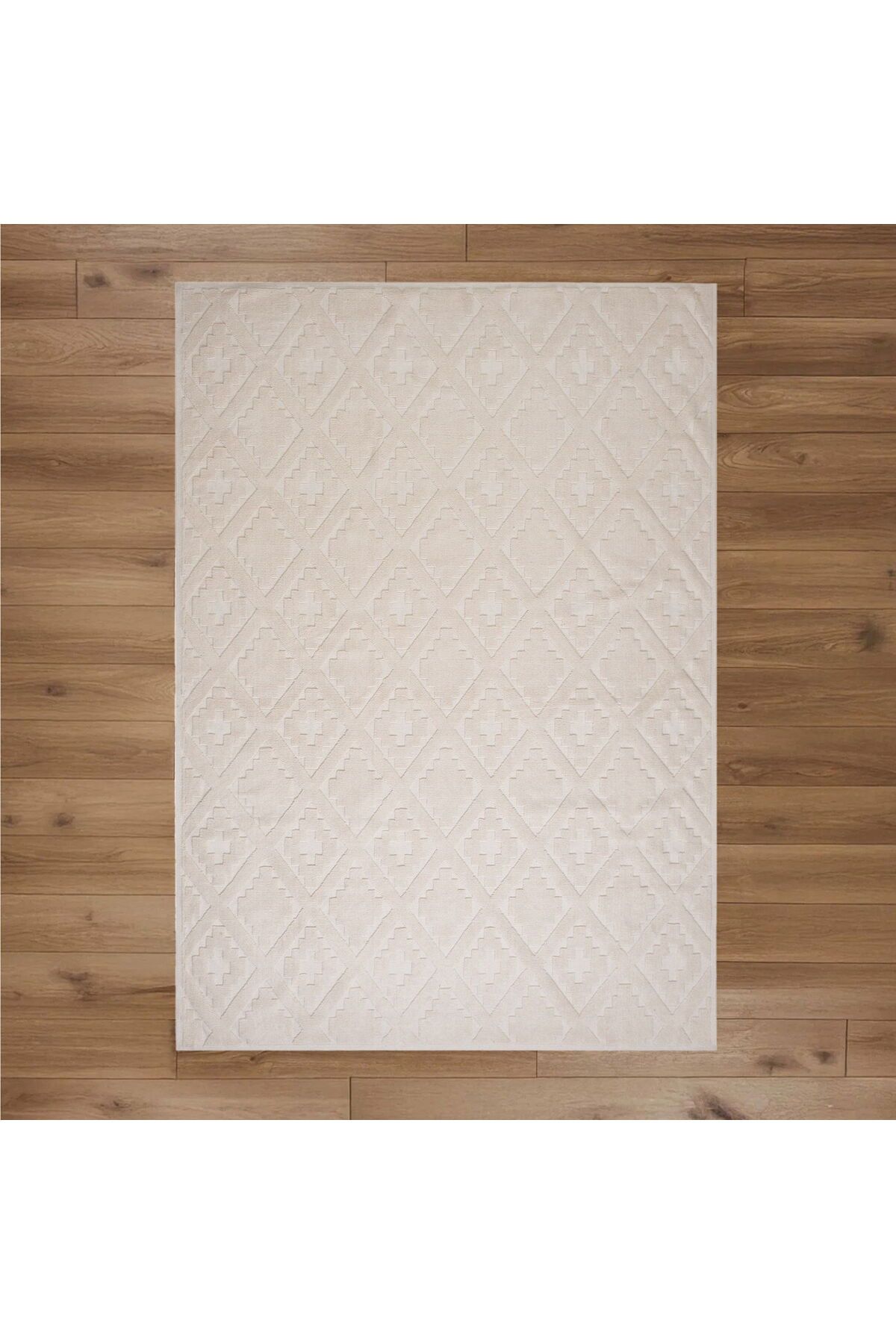 MATMEL Soft Nil Dekoratif Halı - Ekru - 160x230 cm