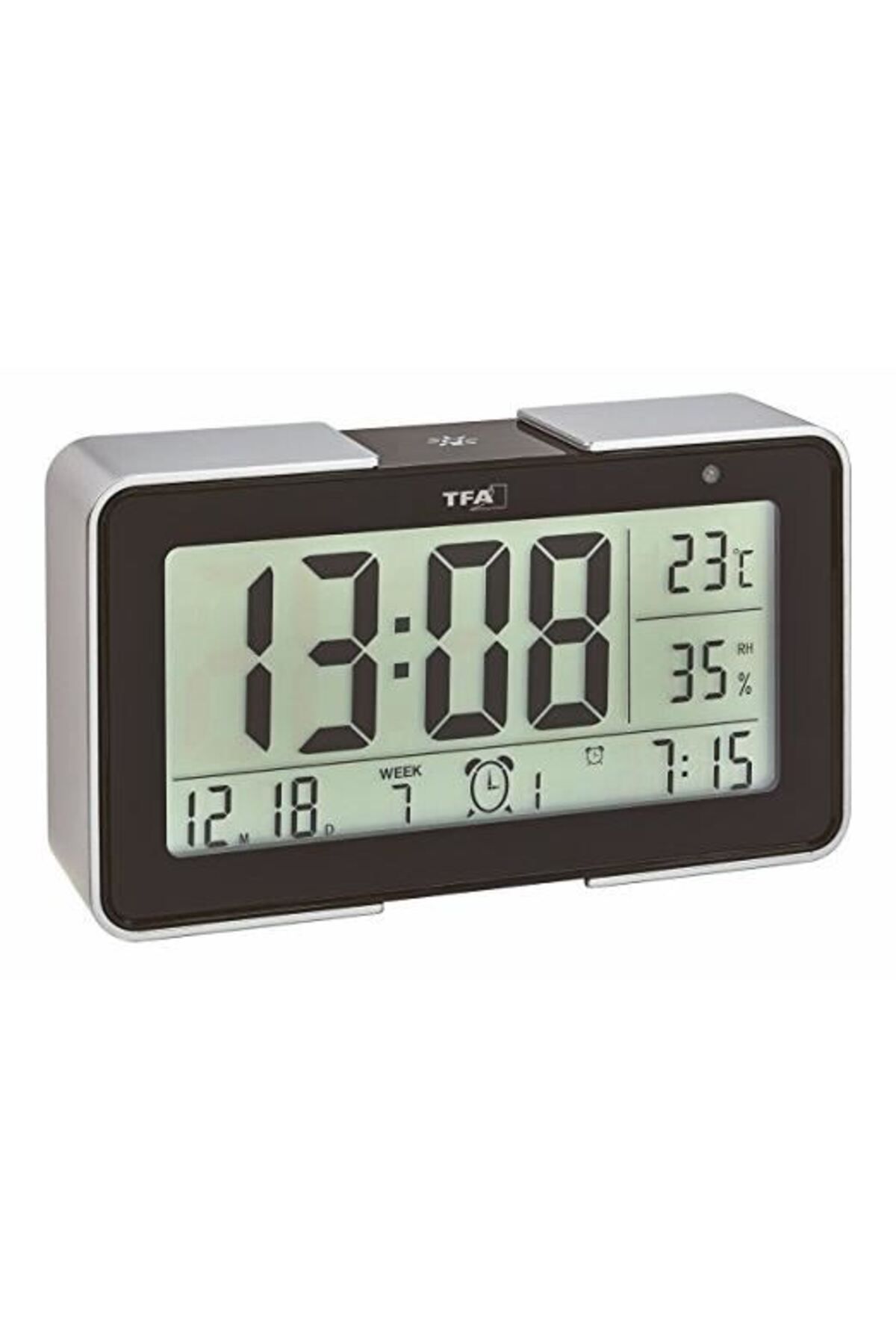 TFA Termometru Si Higrometru Cu Senzor De Lumina Negru 60.2540.01 - One Size
