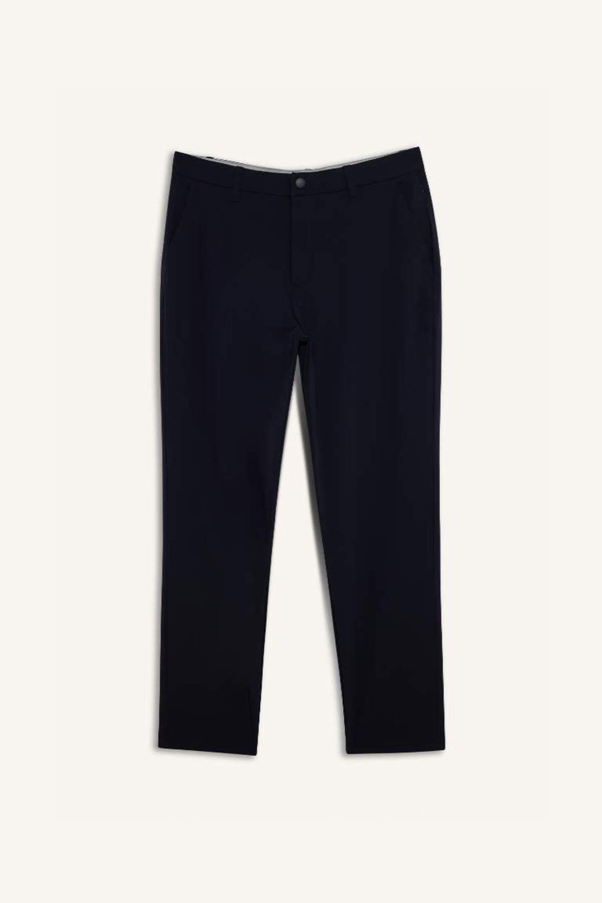 DeFacto Yeni Sezon DeFactoFit Slim Fit Dar Kesim Standart Paça Esnek Multifonksiyonel Dokuma Sporcu