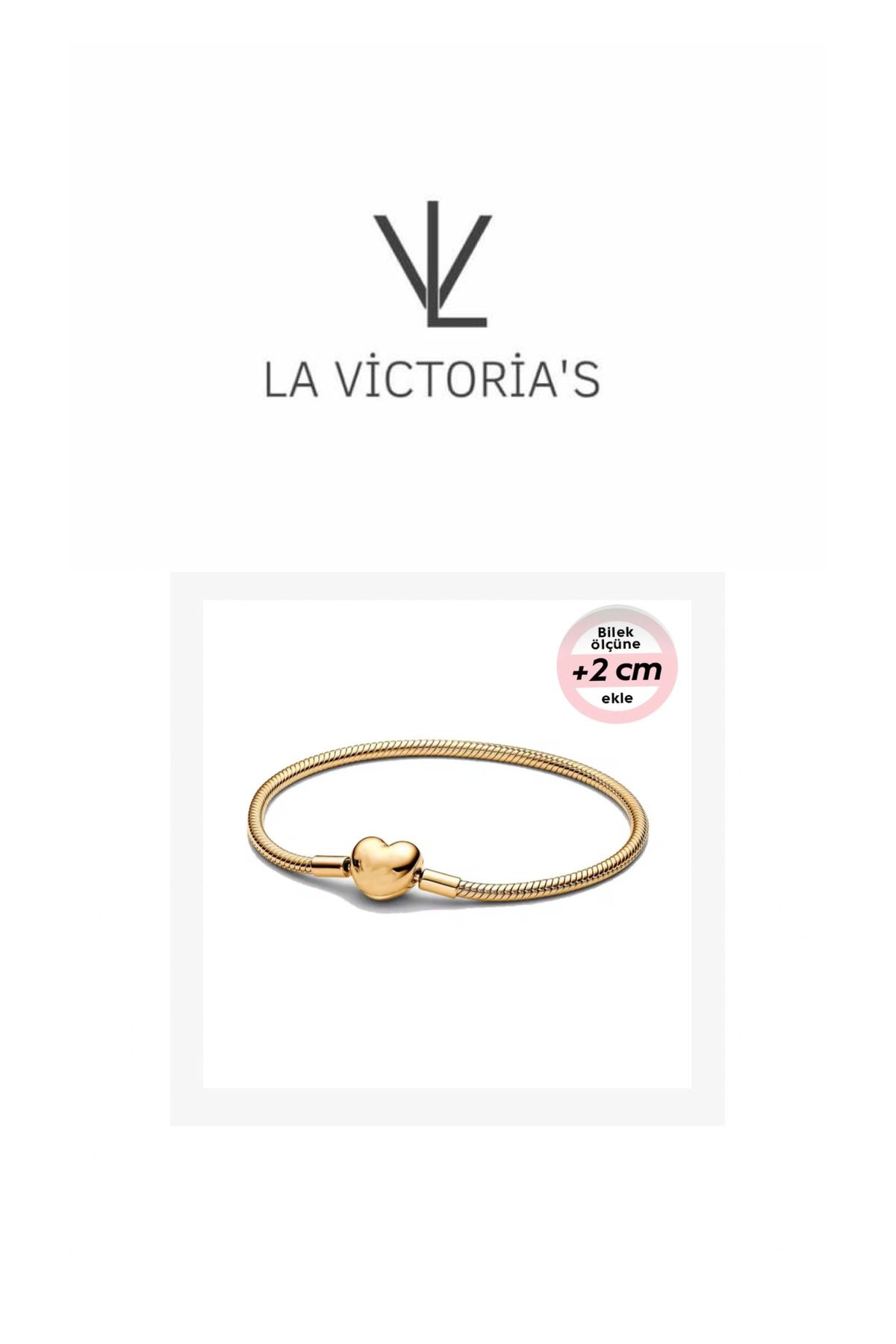 la victorias Gold Kalpli Gümüş Bileklik