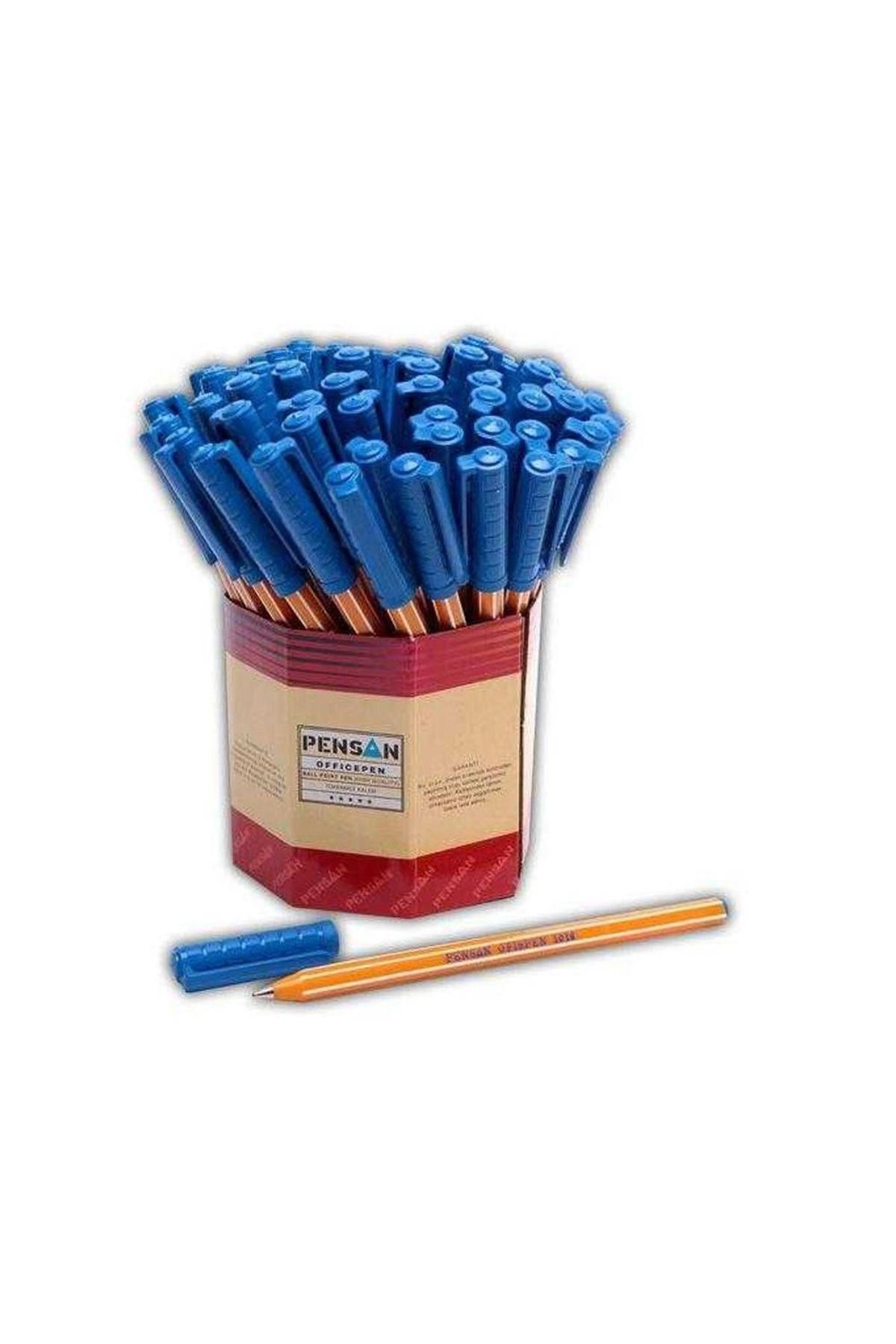 Pensan TÜKENMEZ KALEM OFFİCEPEN MAVİ 60 LI PAKET 1010