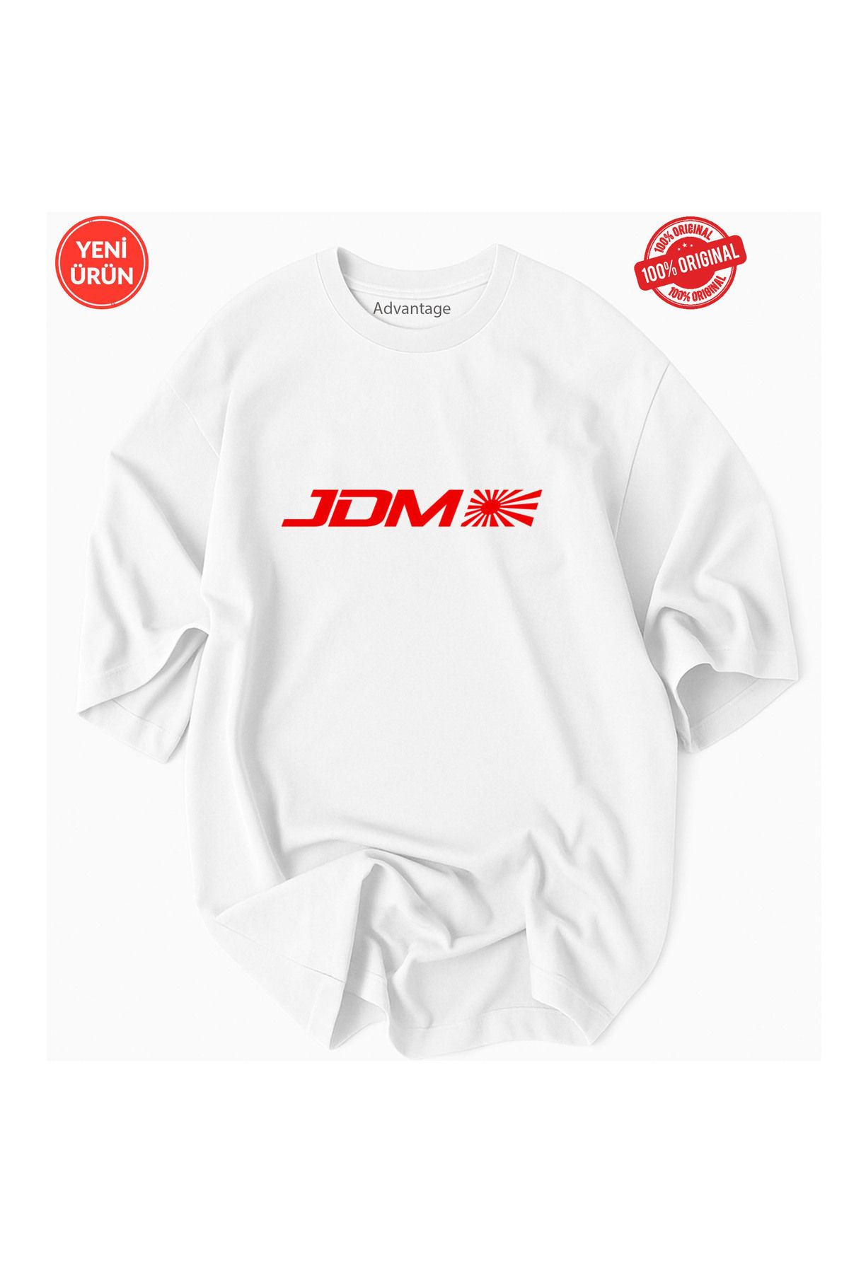 Racıng JDM Logo T-shirt 100% Pamuklu Premium Tişört