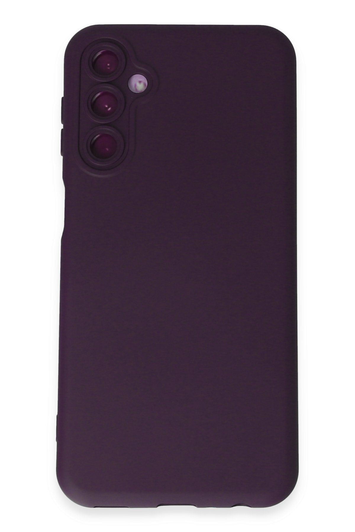 cepmoda Samsung Galaxy M34 5G Telefon Kılıfı - Lansman, iÇi Süet/Kadife, Soft v2 - MOR
