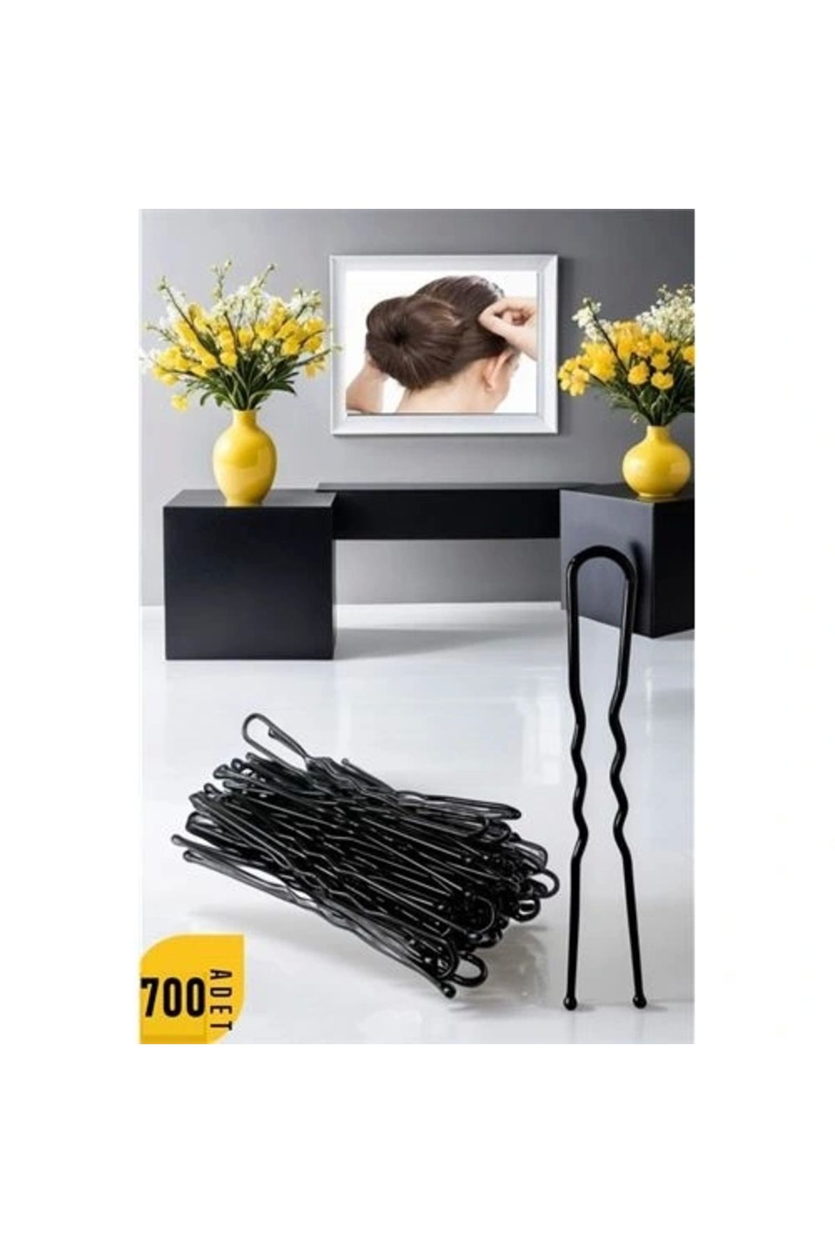 OurStyles Milanes adet cm siyah firkete -