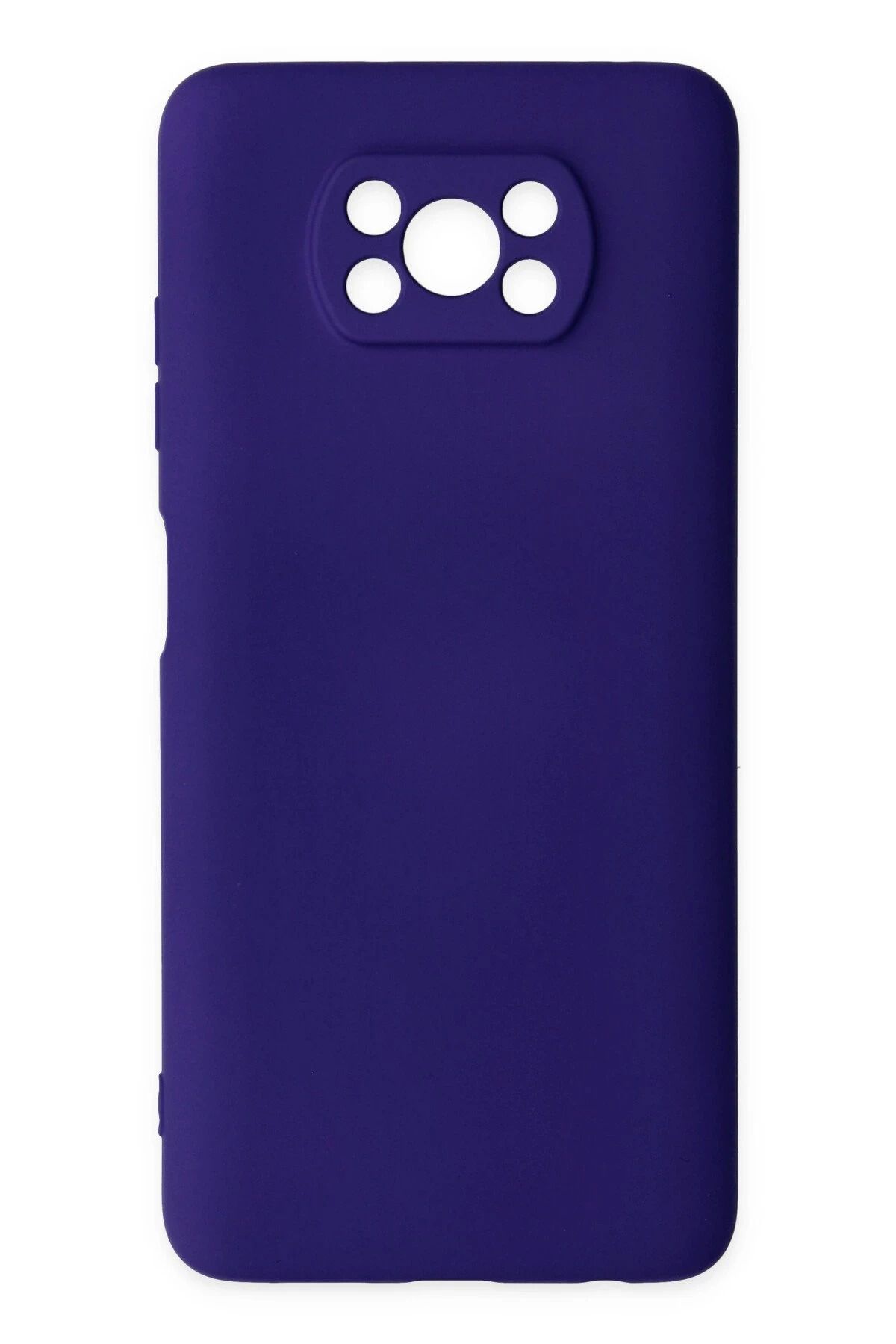 cepmoda POCO X3 / X3 PRO / X3 NFC - Uyumlu Telefon Kılıfı - Lansman, iÇi Süet/Kadife, Soft - MOR